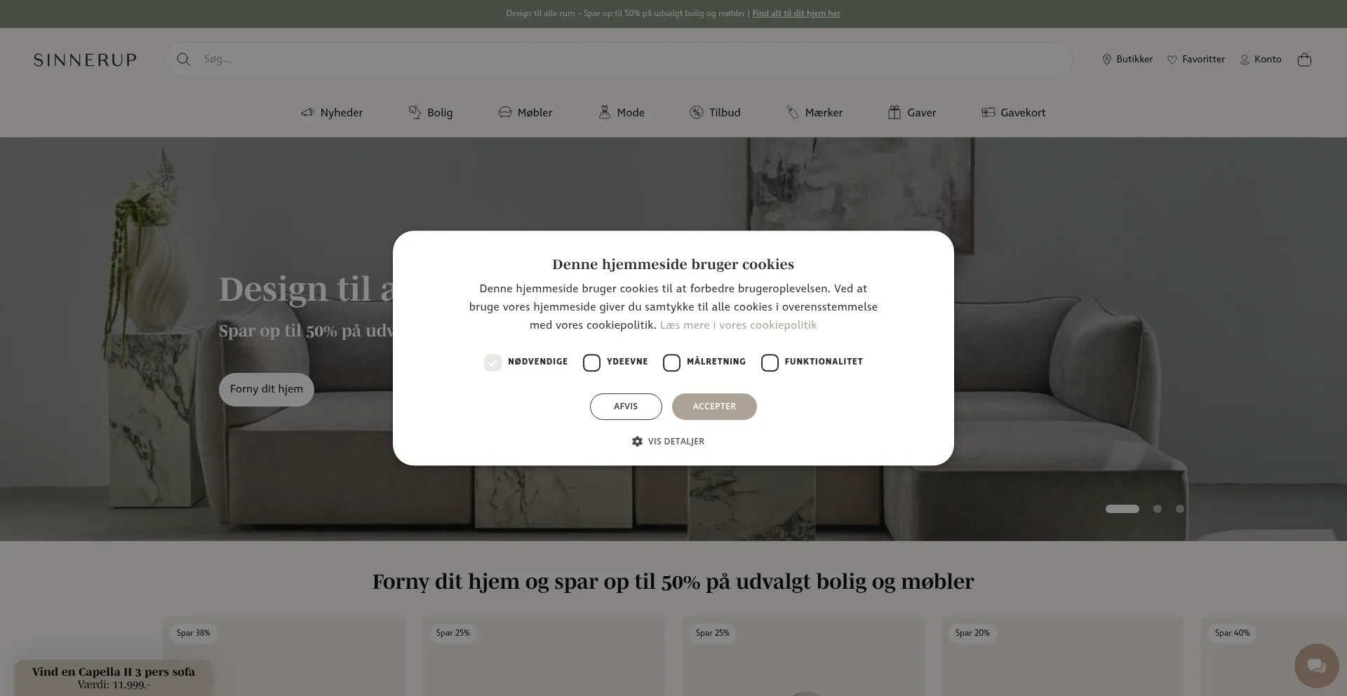 ¿És Seguro y Confiable Sinnerup.dk?