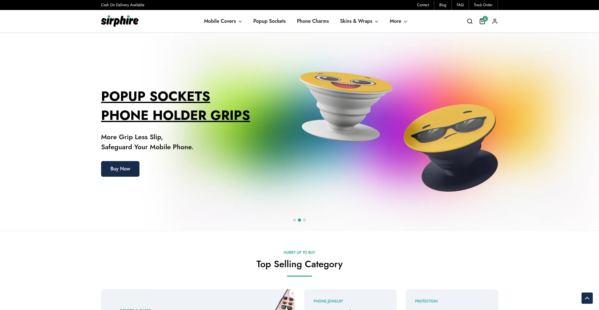 Sirphire.com Screenshot