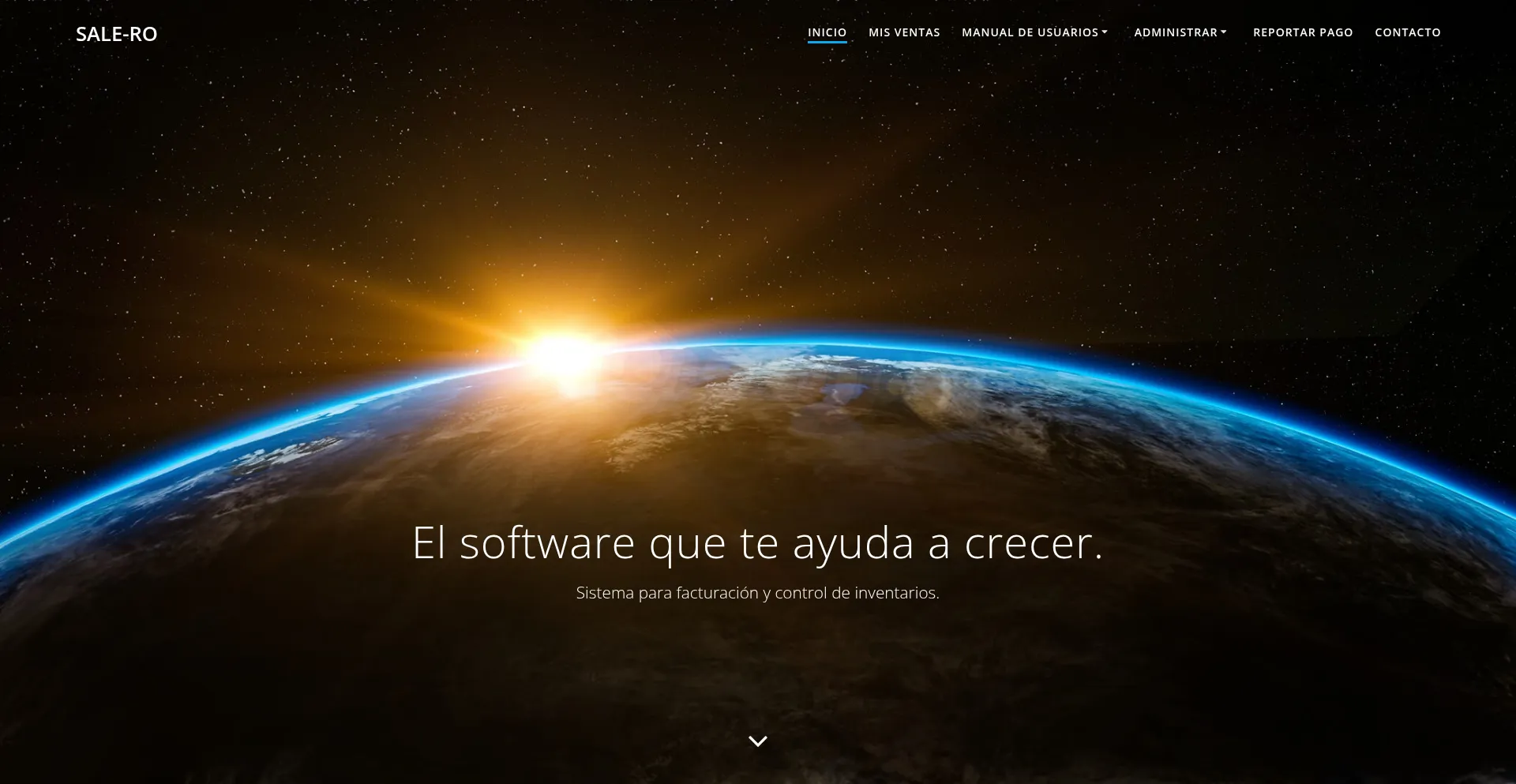 Website screenshot of Sistemadeventas.com.ve