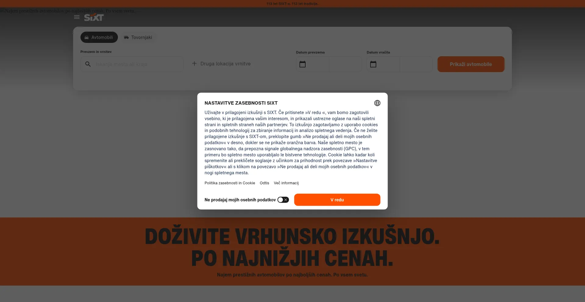 ¿És Seguro y Confiable Sixt.si?