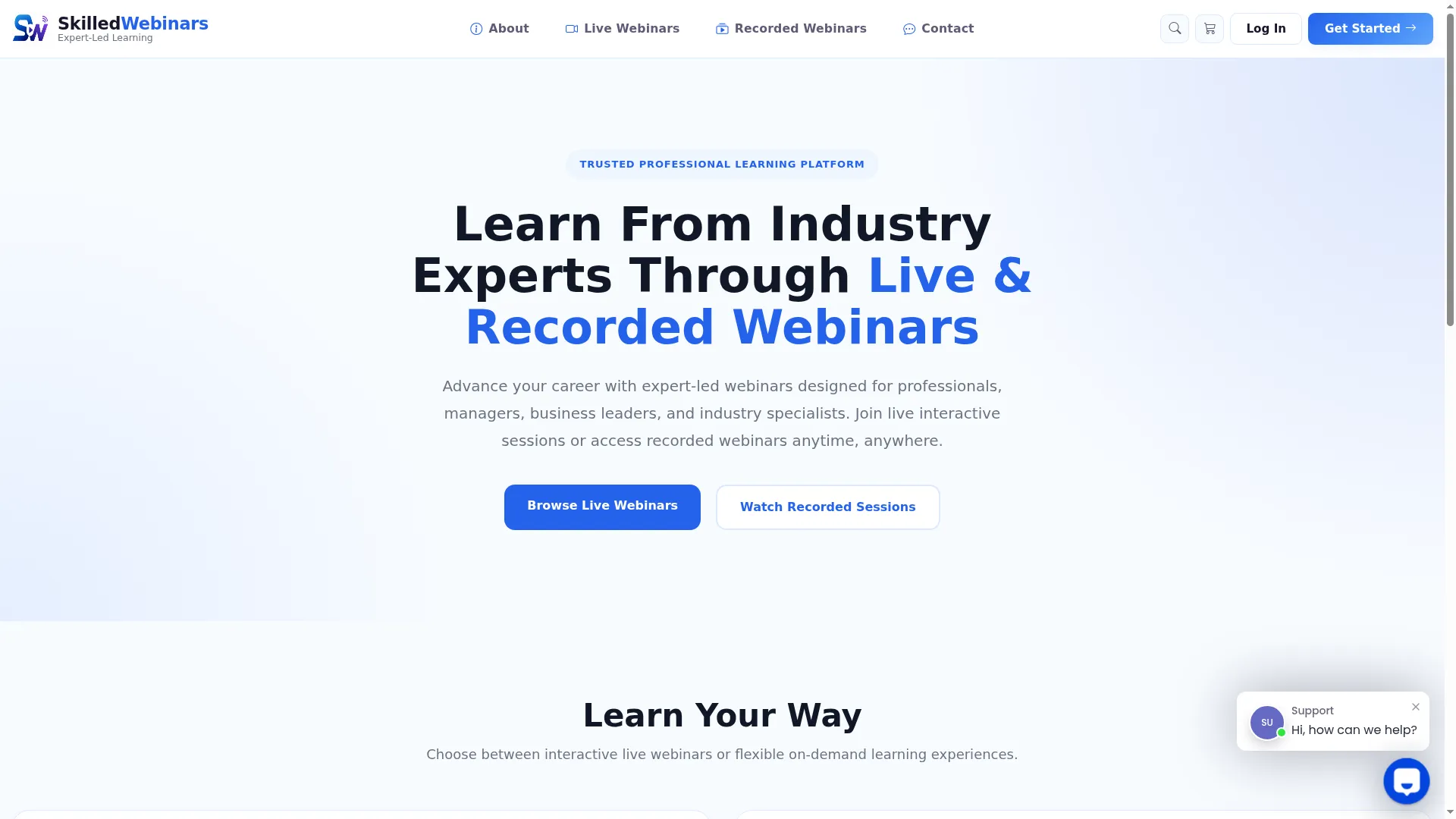Skilledwebinars.com