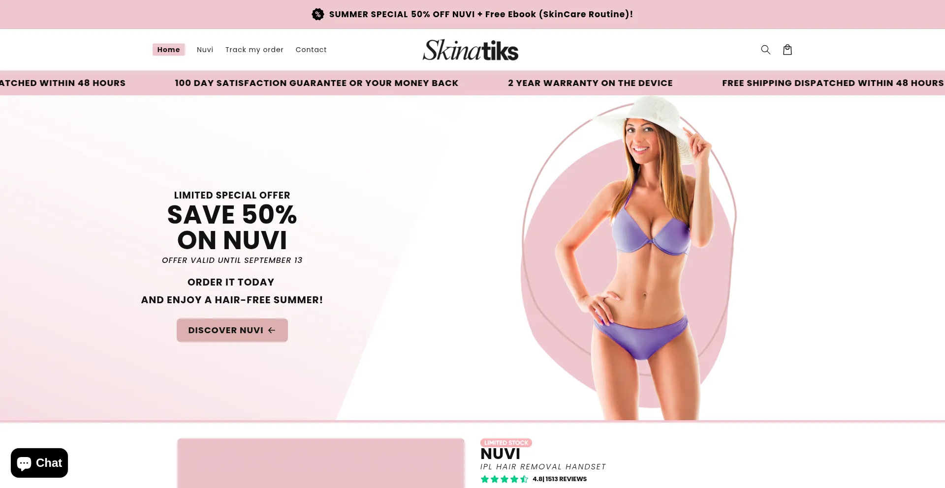 ¿És Seguro y Confiable Skinatiks.com?