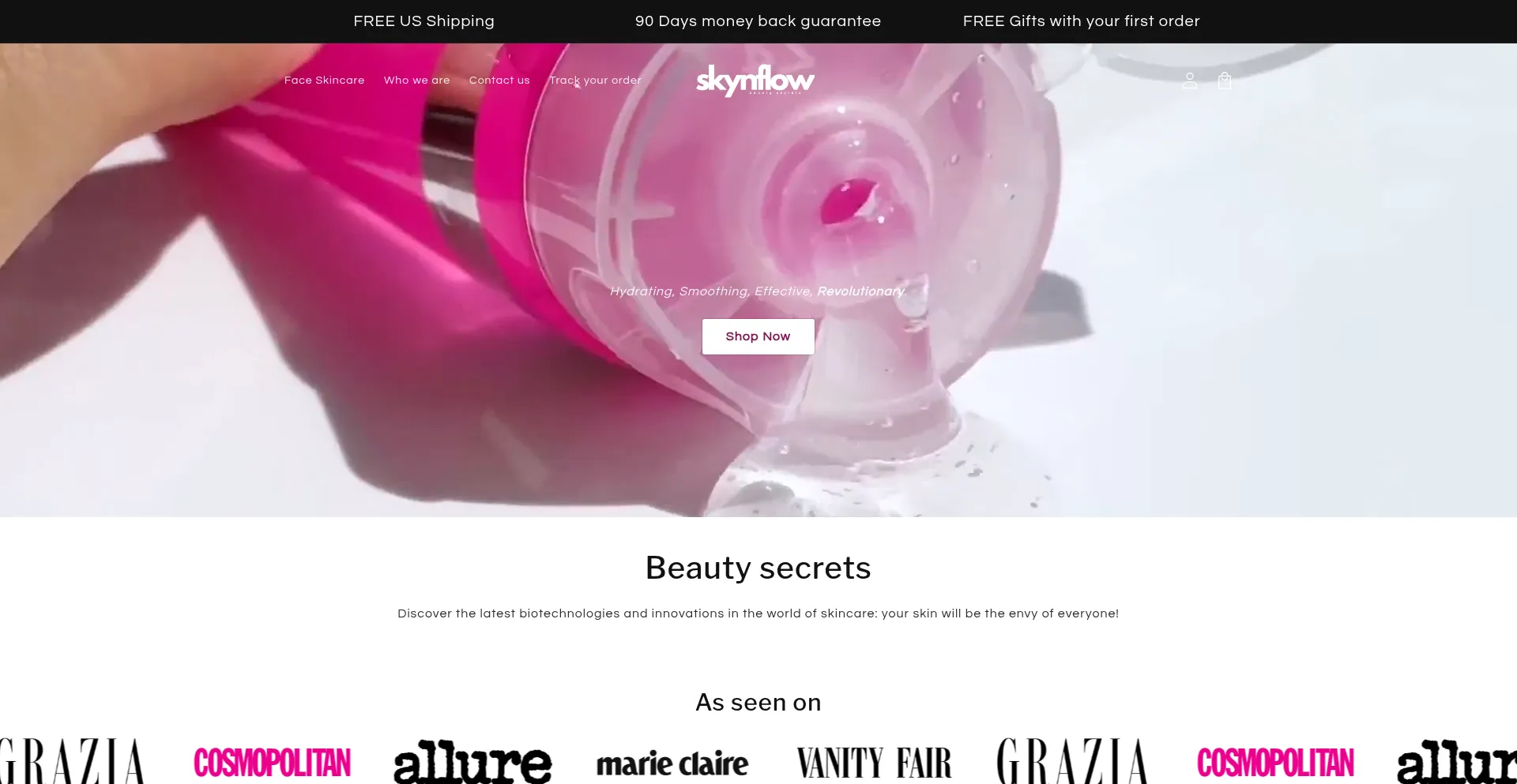 ¿És Seguro y Confiable Skynflow.com?