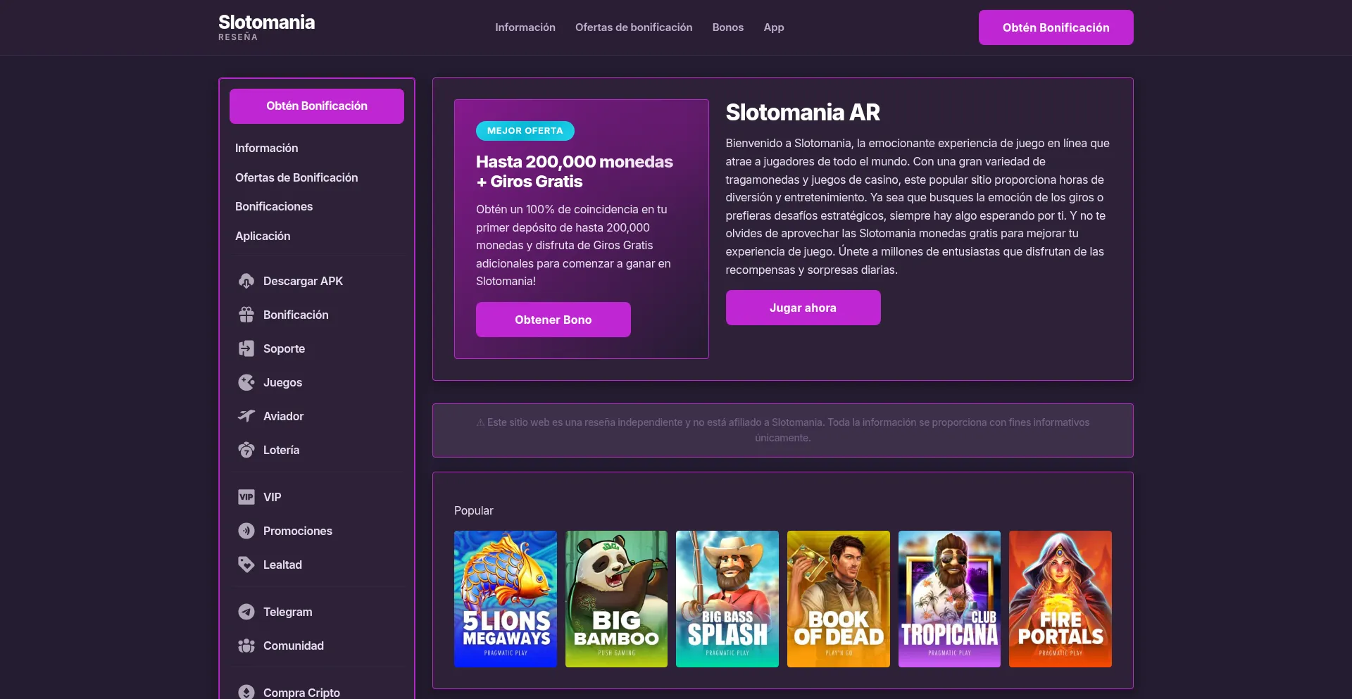 Slotomaniaar.com