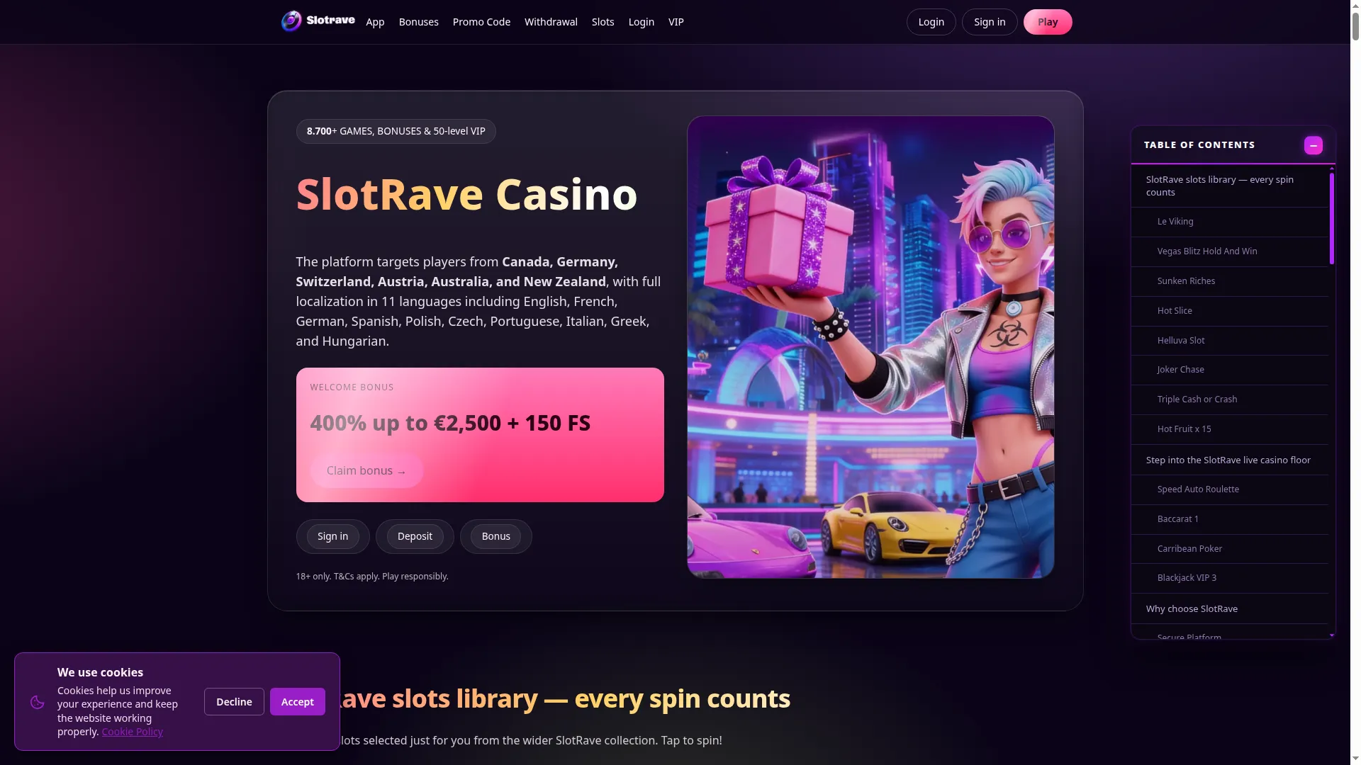 Slotrave-casino.games