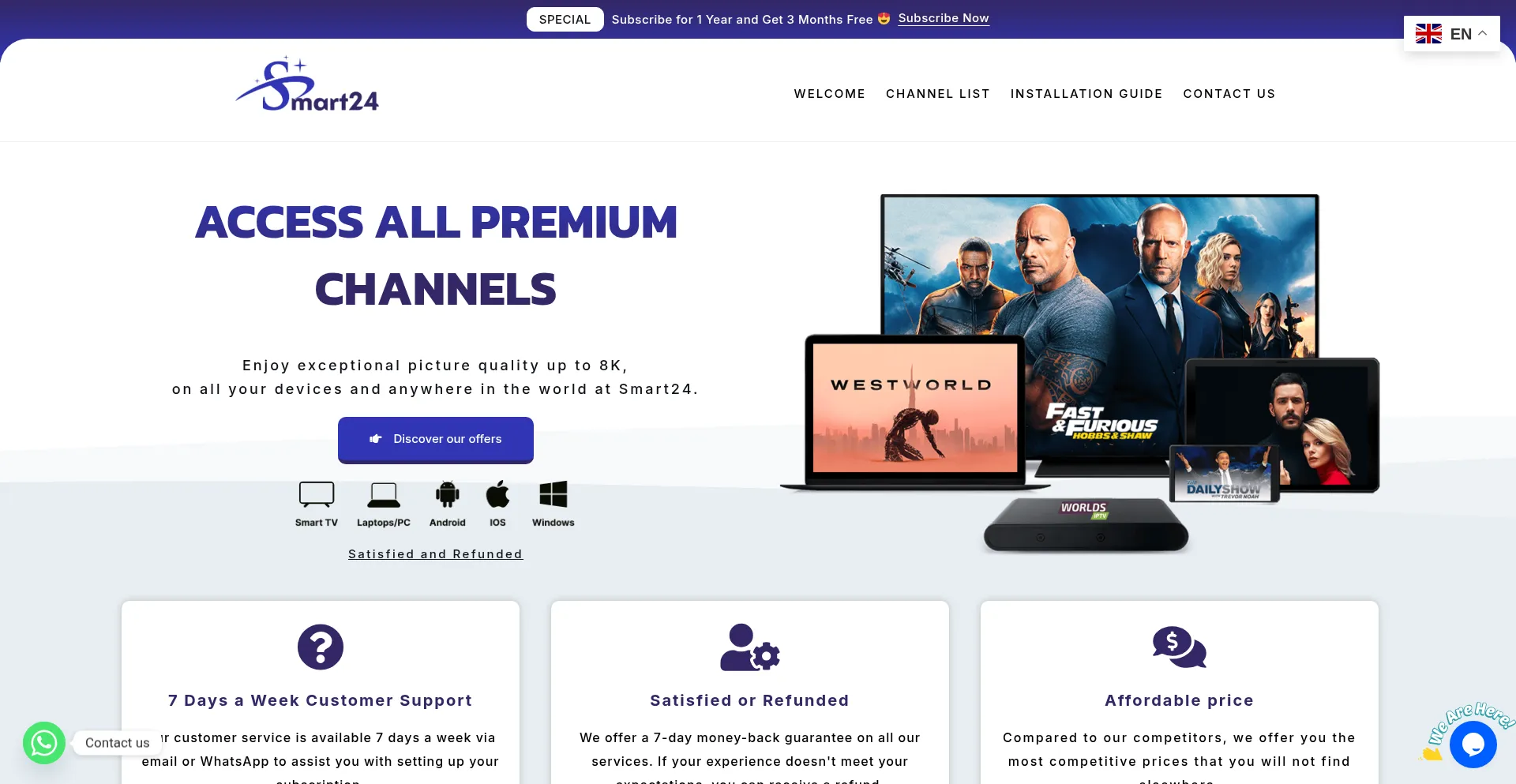 ¿És Seguro y Confiable Smart24iptv.com?