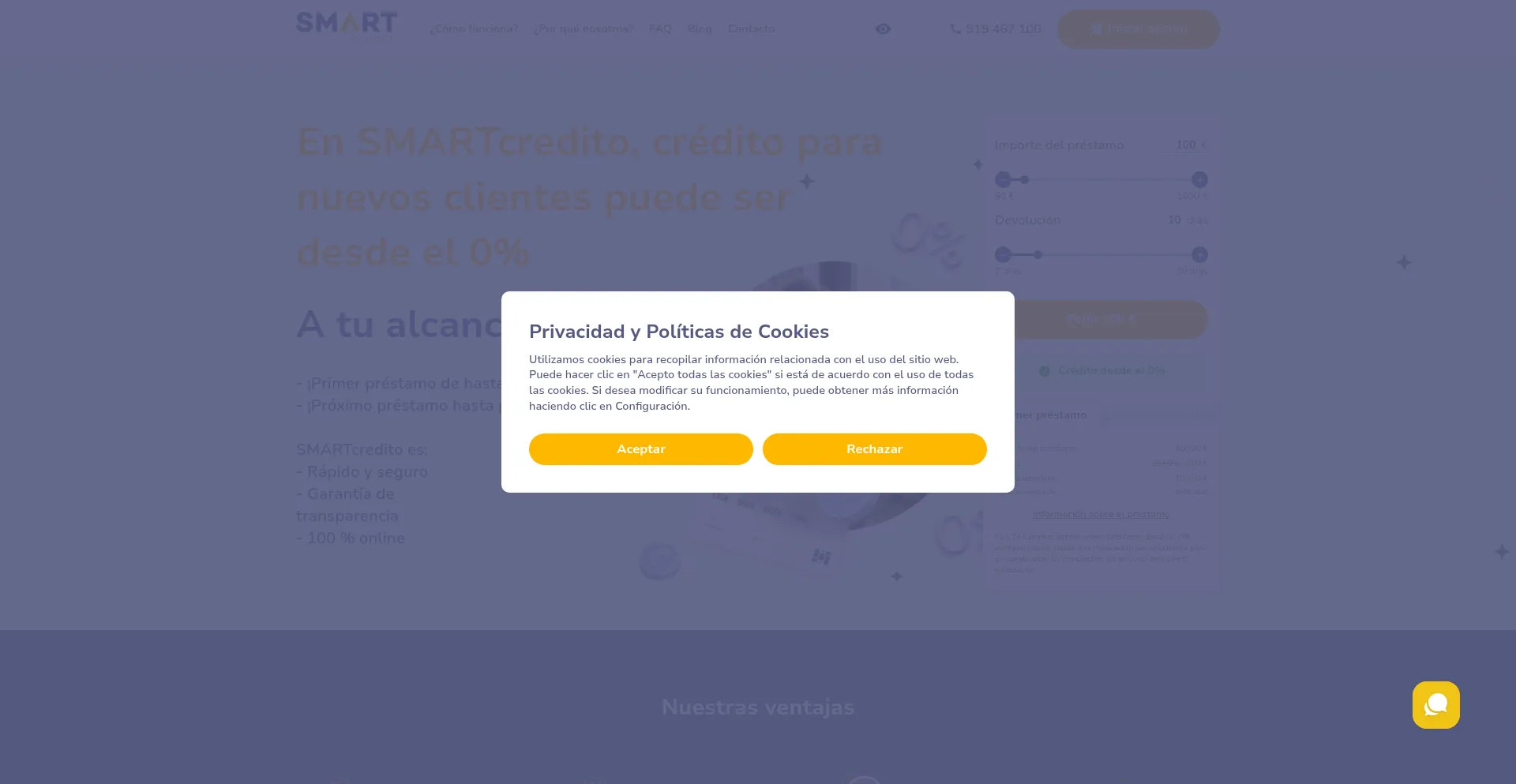 ¿És Seguro y Confiable Smartcredito.es?