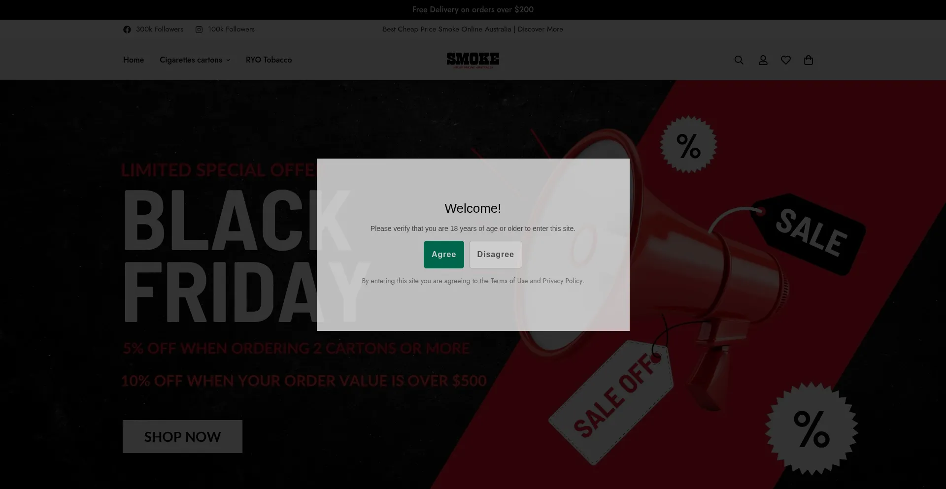 Smokesonlineaustralia.com