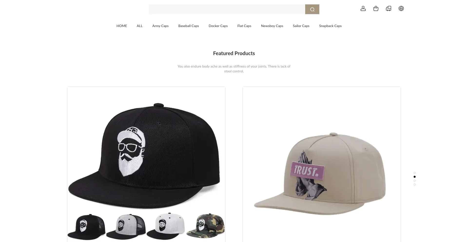Snaparhat.com Screenshot