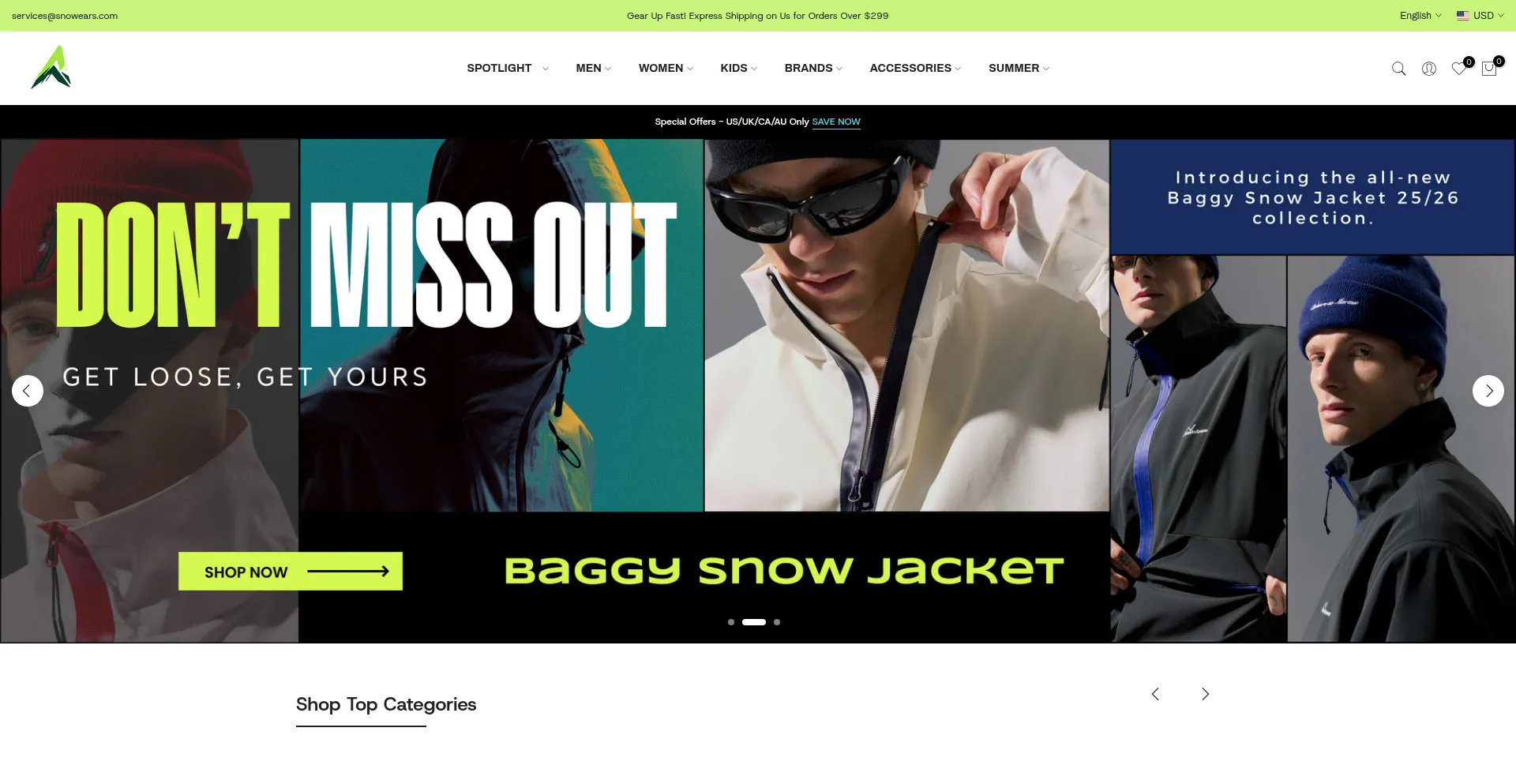 ¿És Seguro y Confiable Snowears.com?