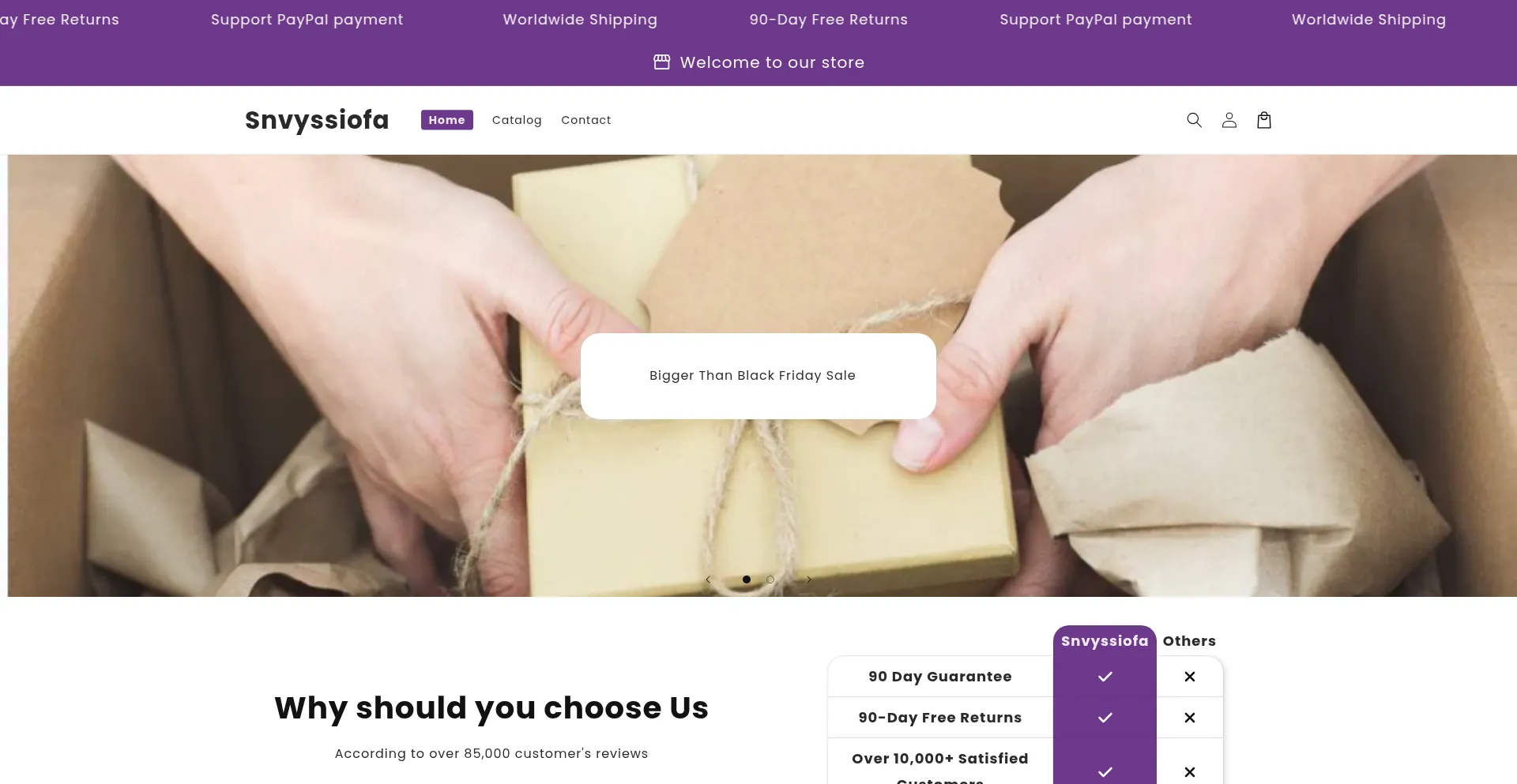 Snvyssiofa.com Screenshot