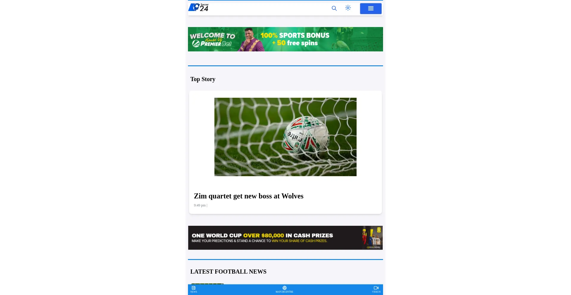 Soccer24.co.zw