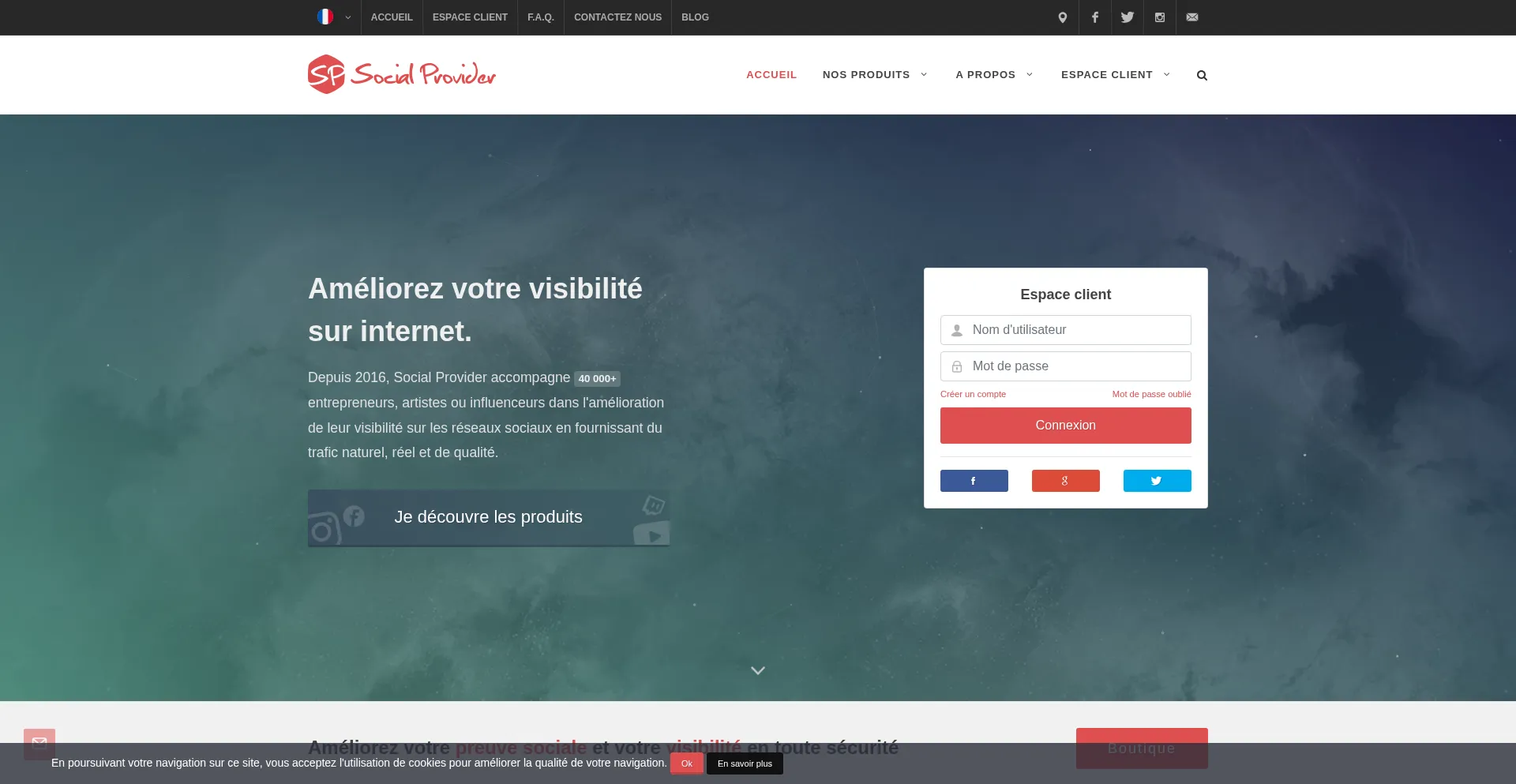 ¿És Seguro y Confiable Social-provider.com?
