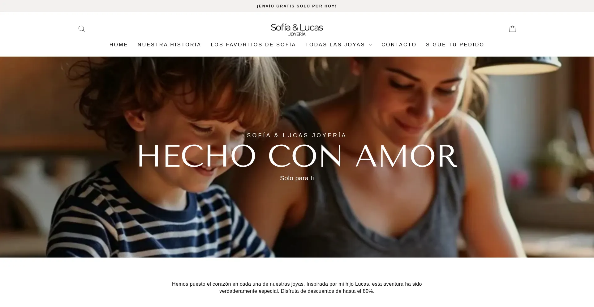 ¿És Seguro y Confiable Sofialucasjoyeria.es?