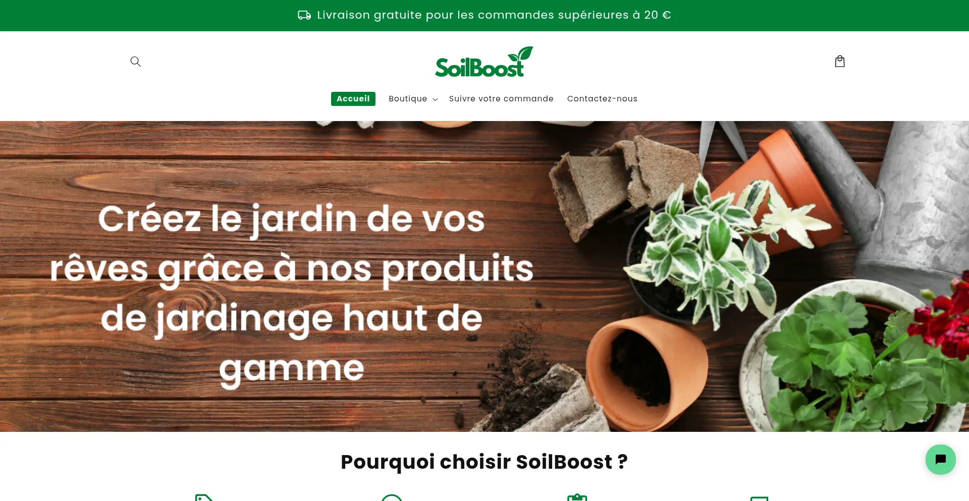 Soilboost.de Screenshot