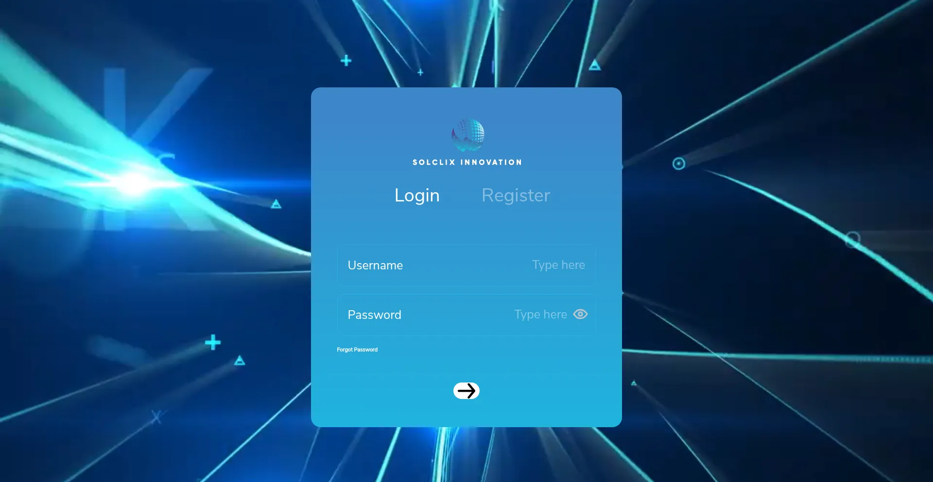 Website screenshot of Solclixinnovation.online