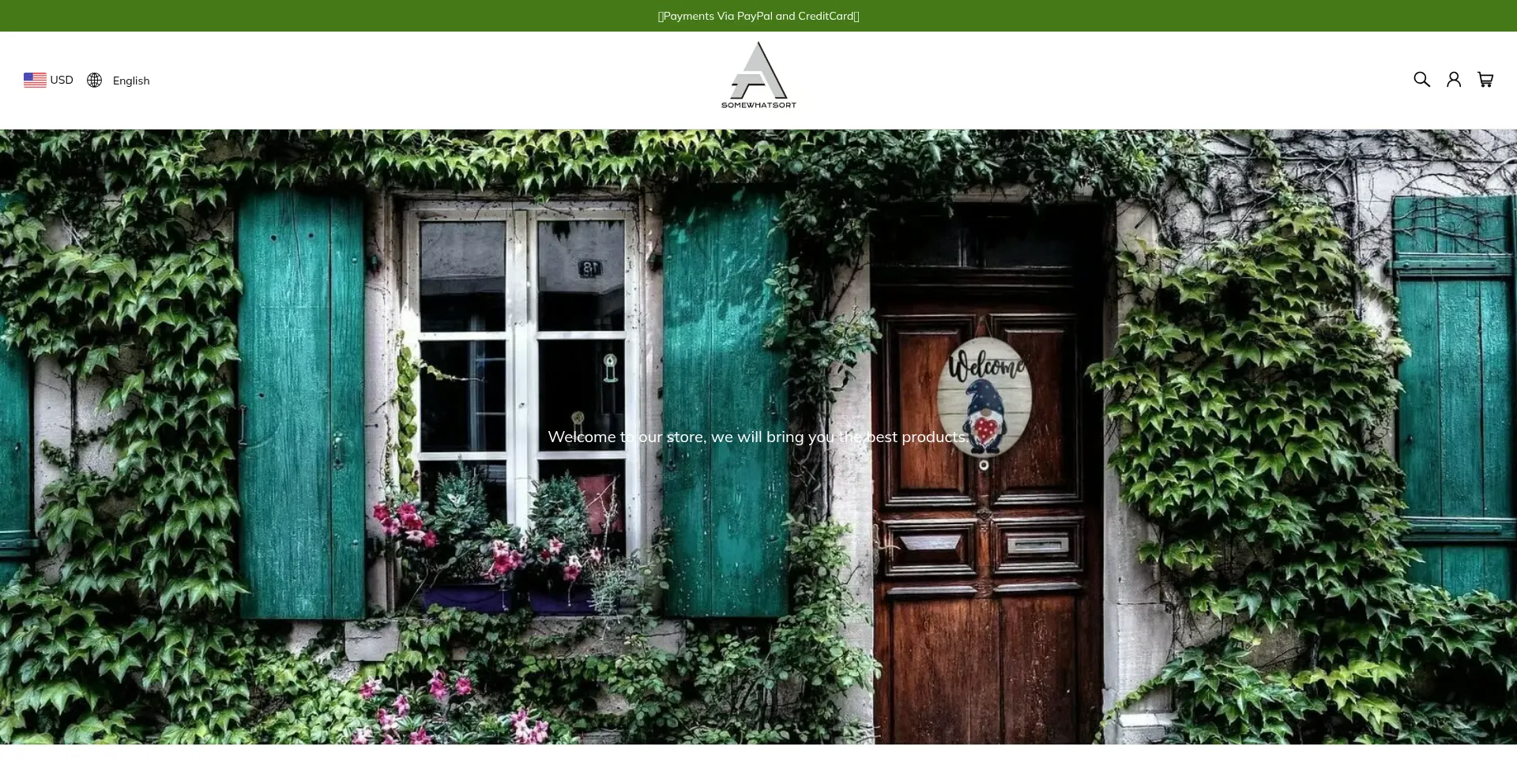Website screenshot of Somewhatsort.com