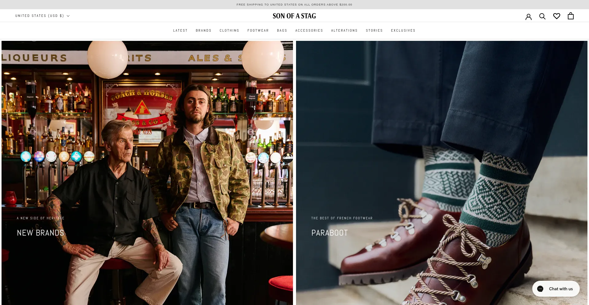 Website screenshot of Sonofastag.com