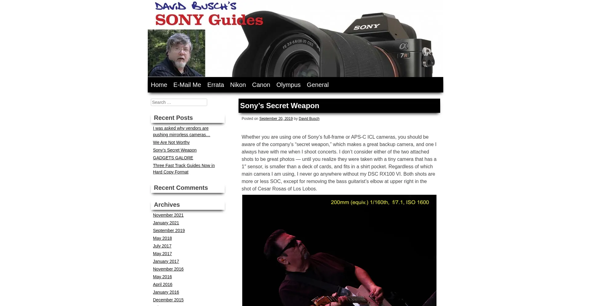 Sonyguides.com