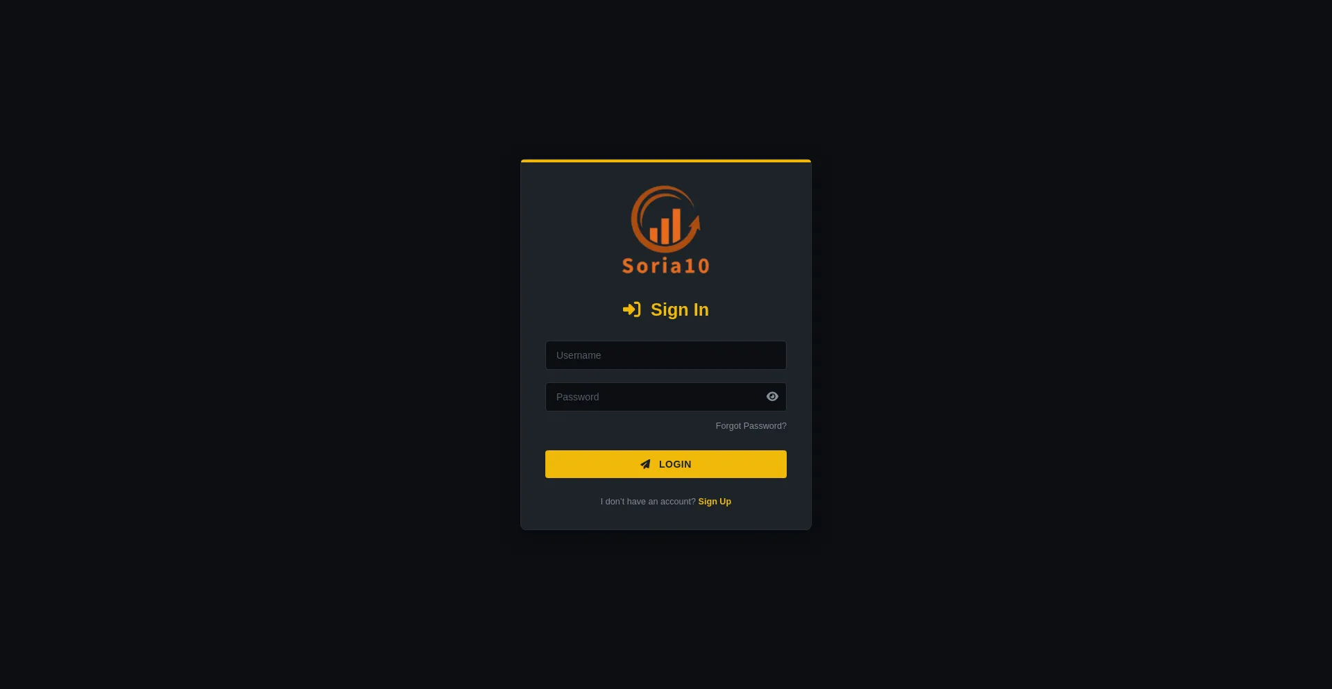 Website screenshot of Soria10.com