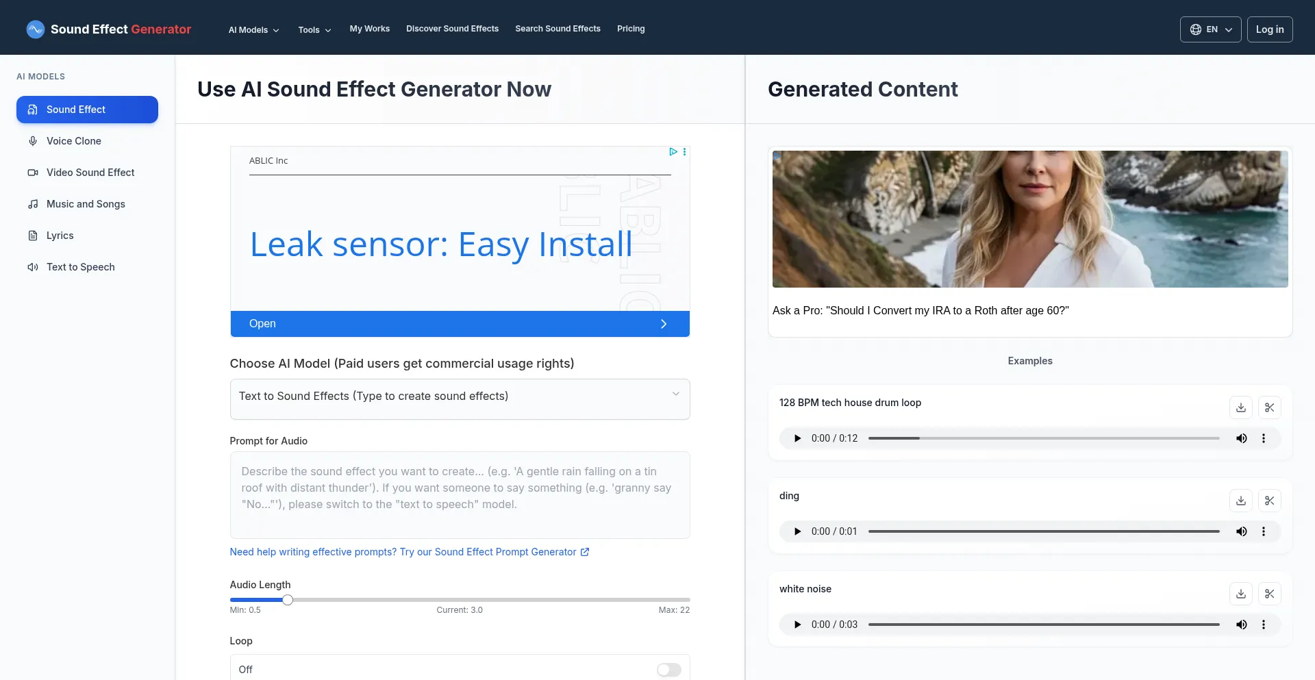 Soundeffectgenerator.org