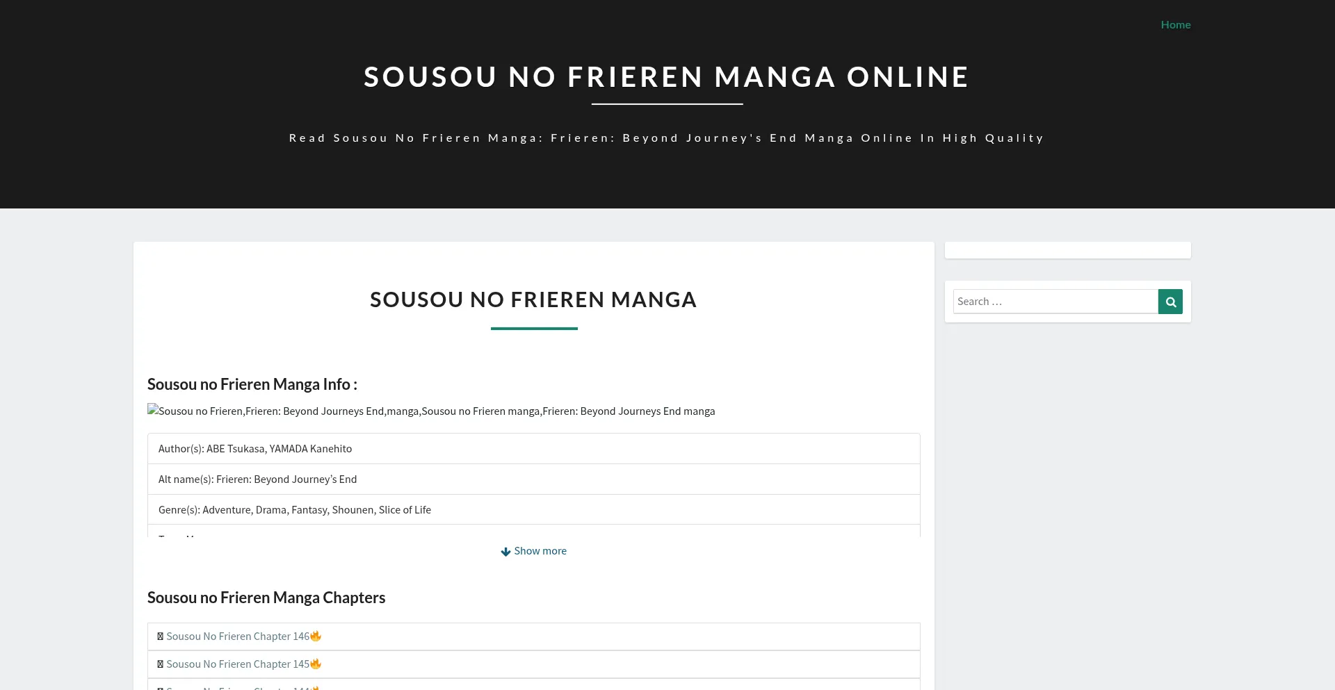 ¿És Seguro y Confiable Sousou-no-frieren.com?