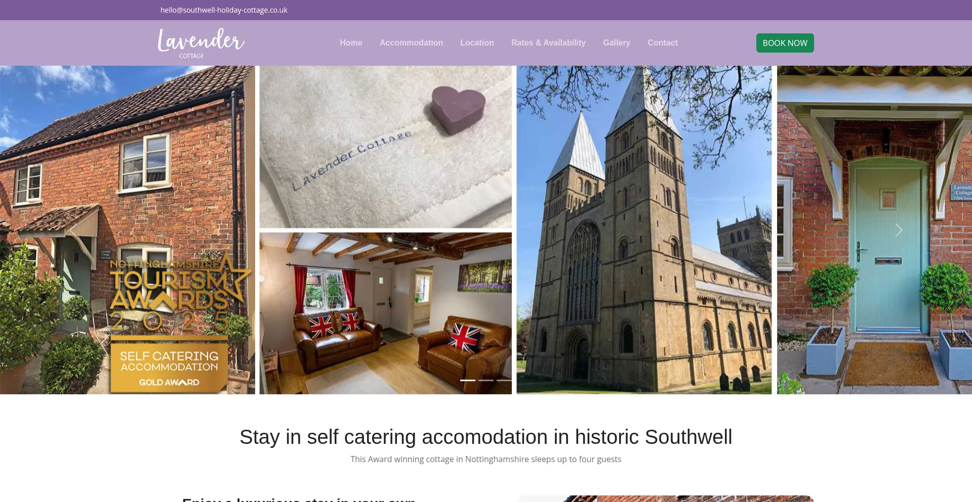 ¿És Seguro y Confiable Southwell-holiday-cottage.co.uk?