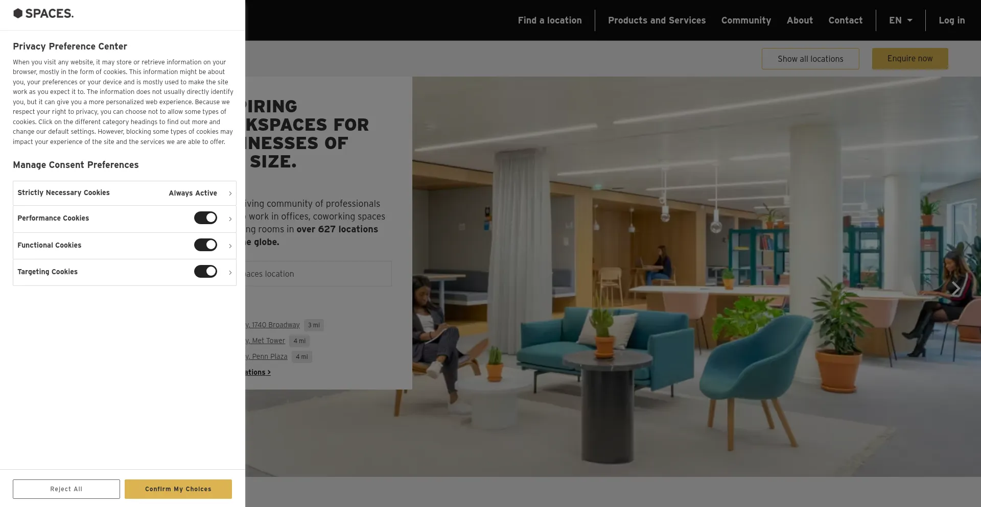 ¿És Seguro y Confiable Spacesworks.com?