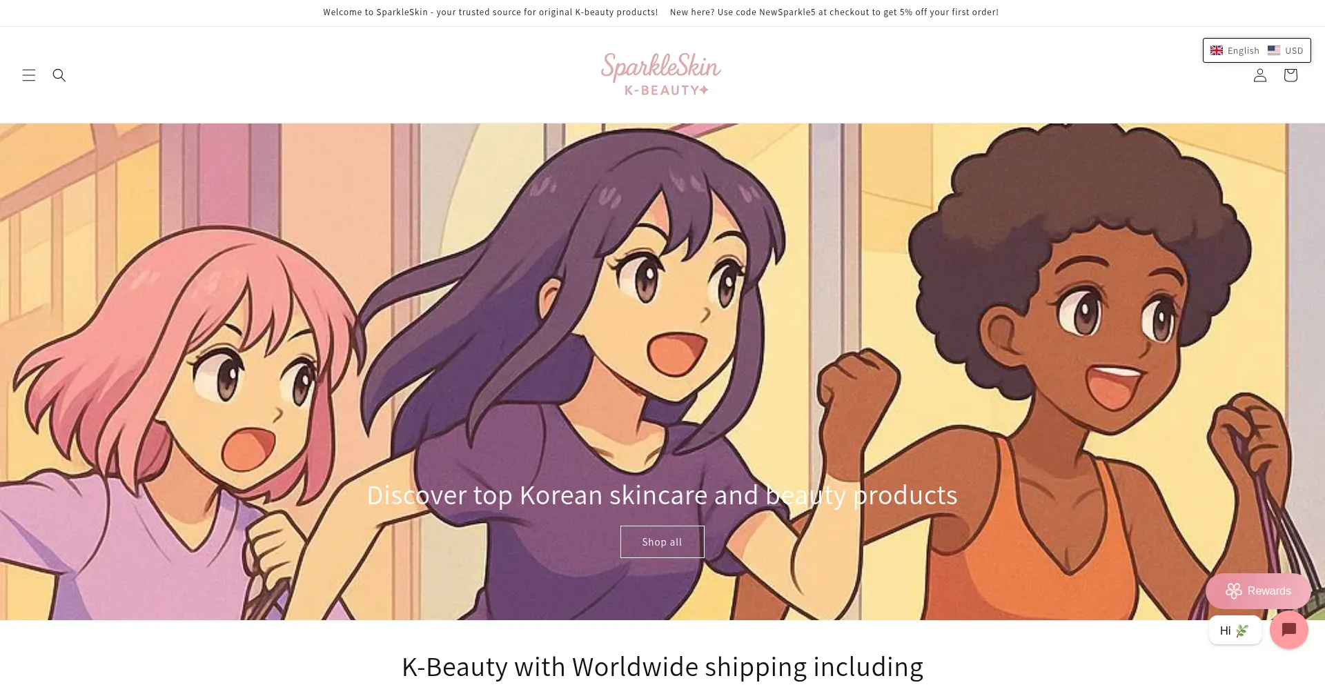 Sparkleskinkorea.com