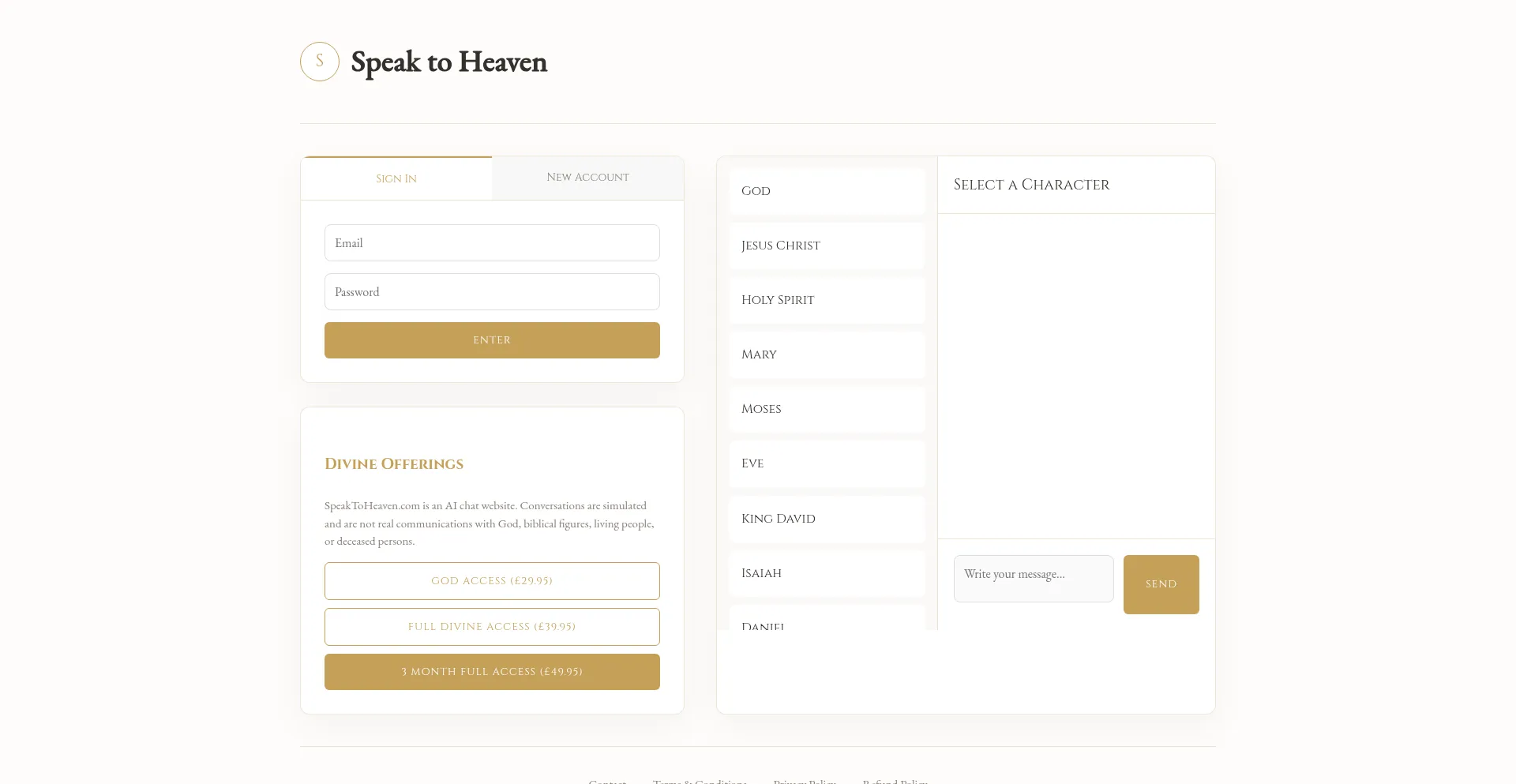 Speaktoheaven.com