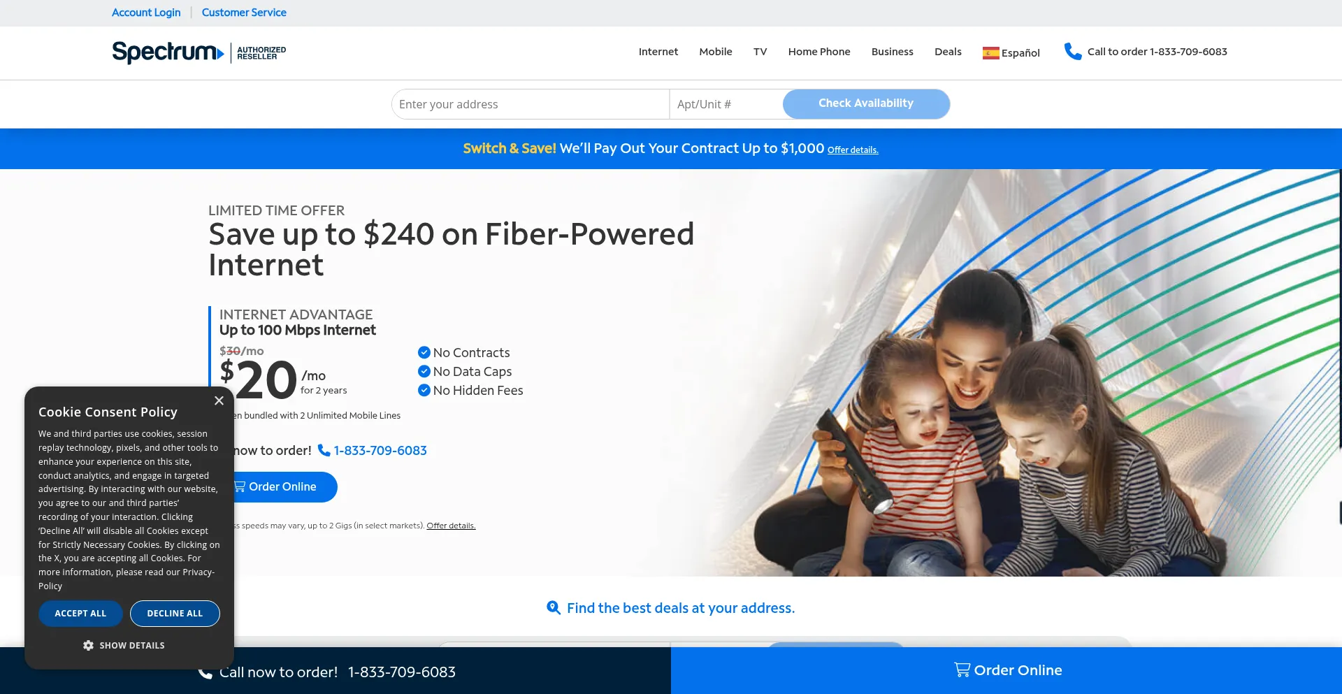 Spectrumonlineoffers.com