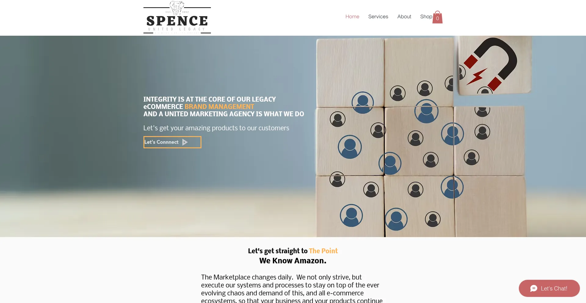 Website screenshot of Spenceunited.com