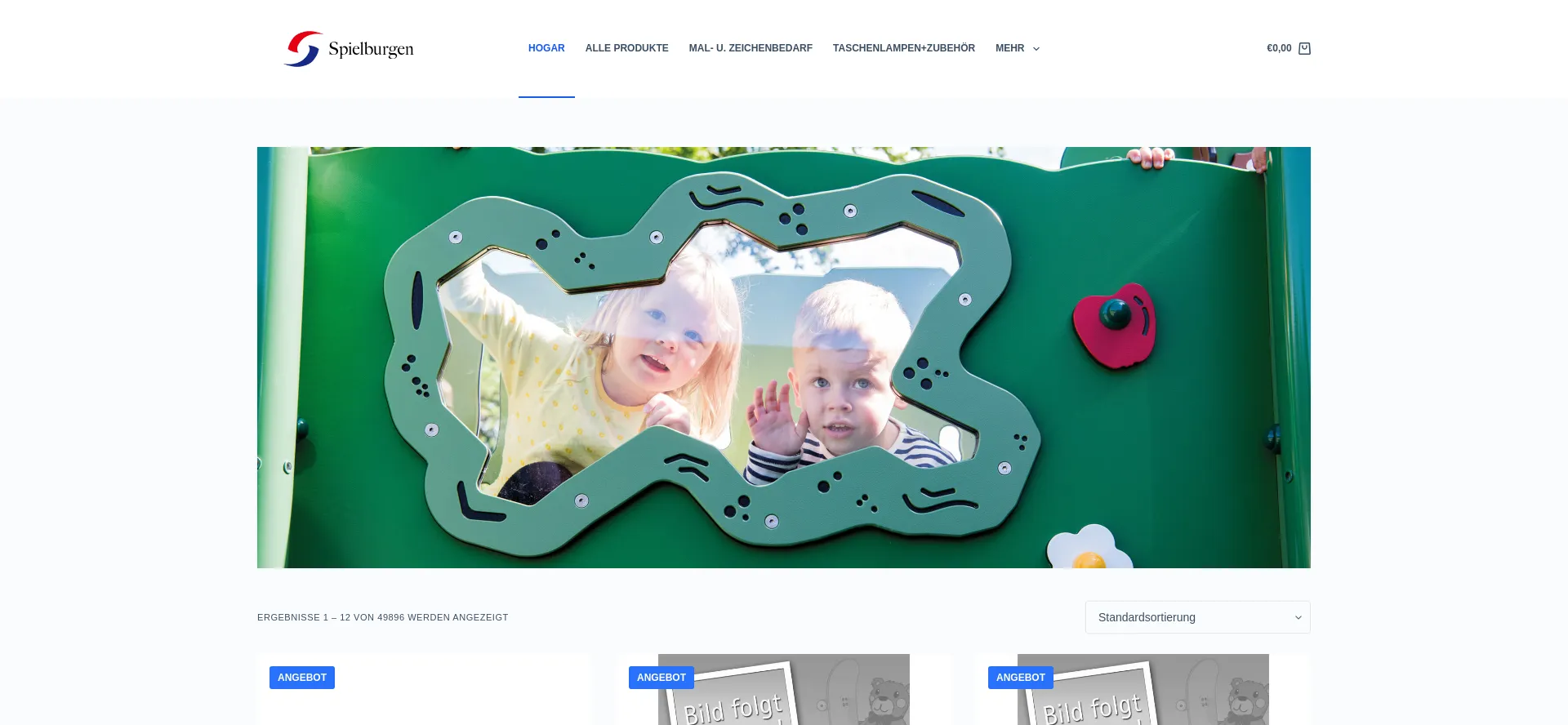 Spielburgen.com Screenshot