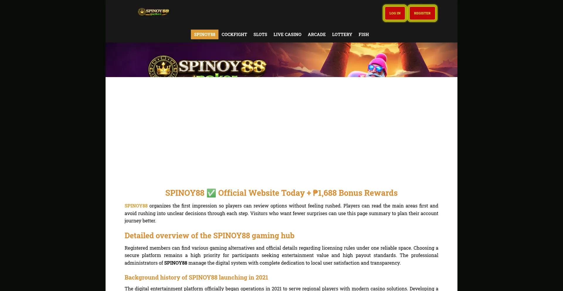 Spinoy88.poker