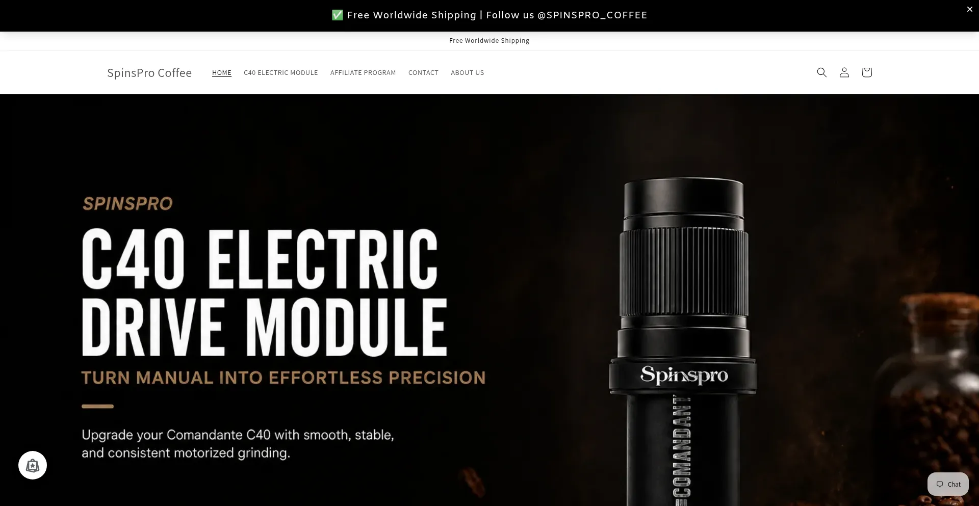 Spinspro-coffee.com