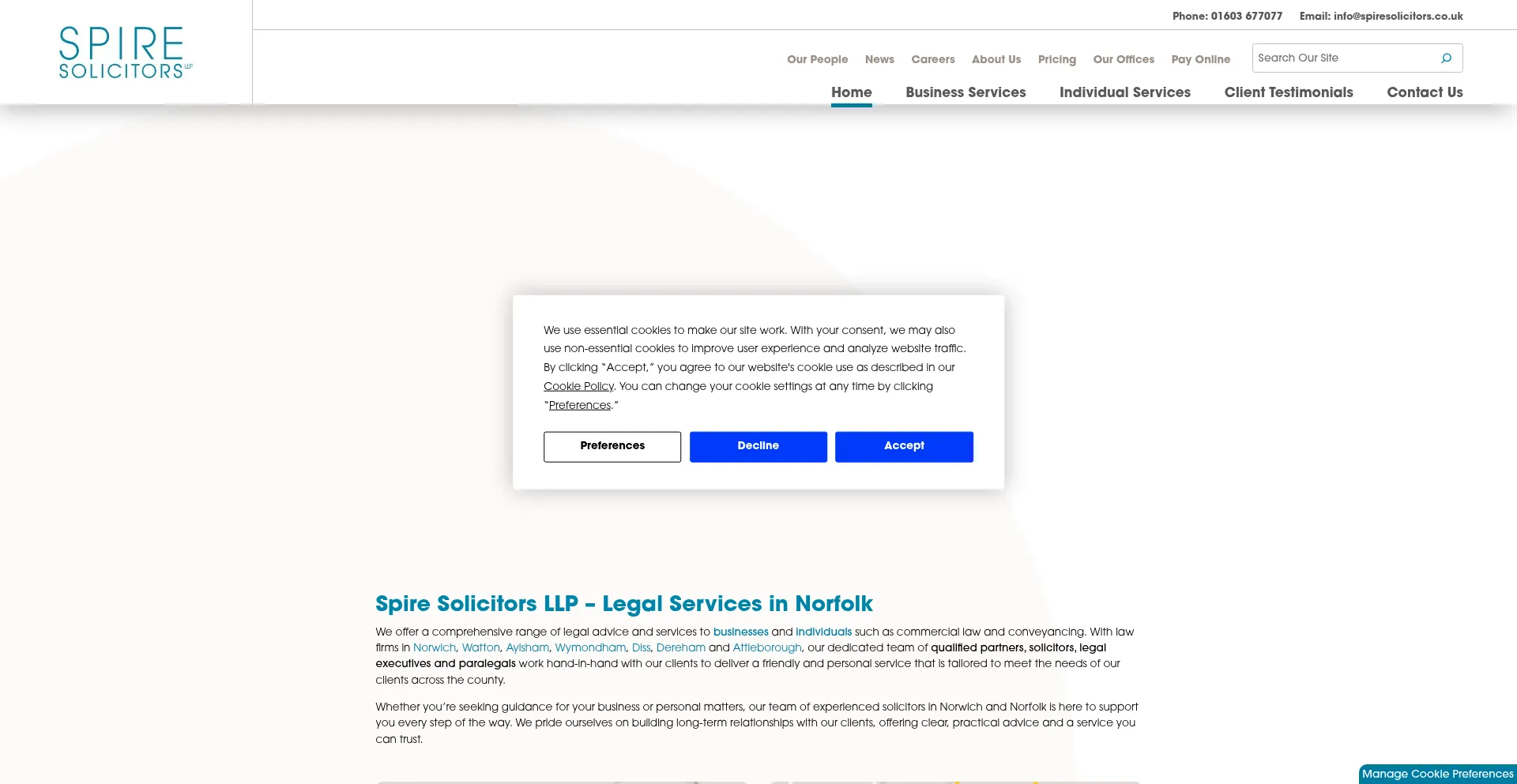 ¿És Seguro y Confiable Spiresolicitors.co.uk?
