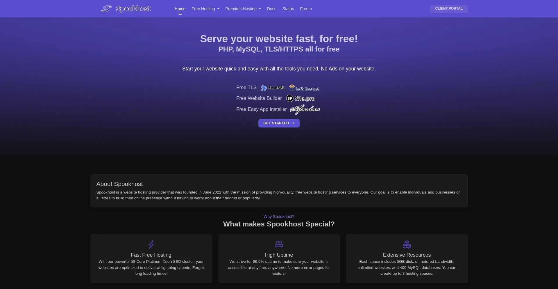 Spookhost.xyz