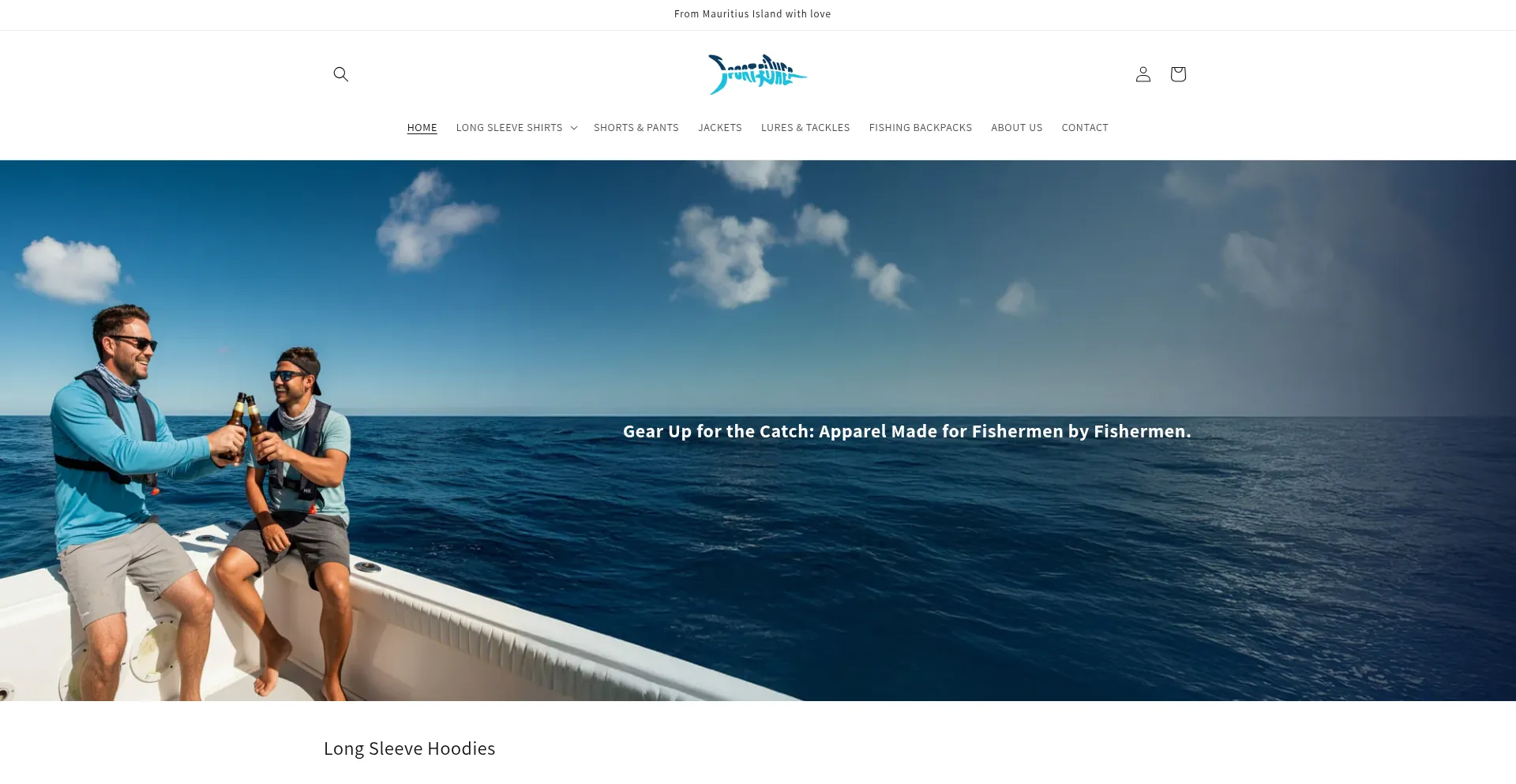 Website screenshot of Sportfisher.com