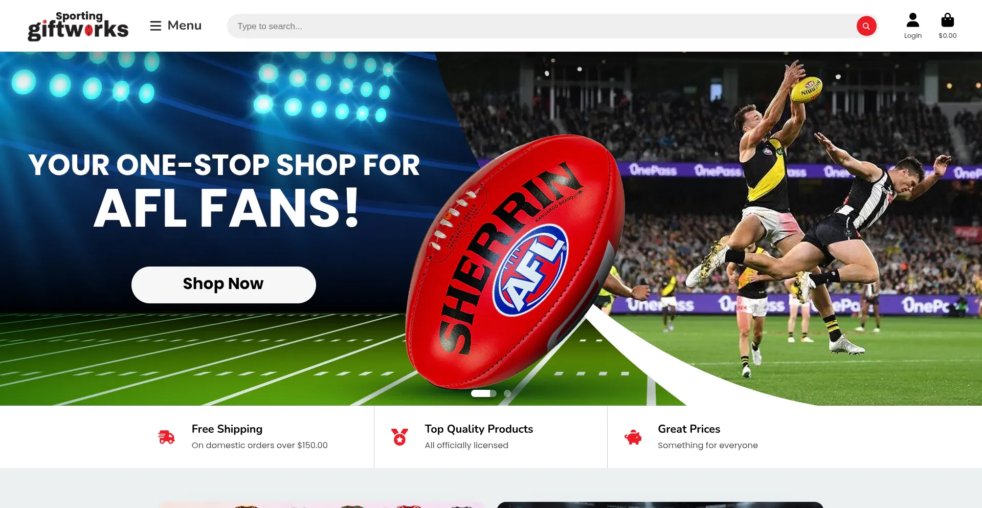 ¿És Seguro y Confiable Sportinggiftworks.com.au?