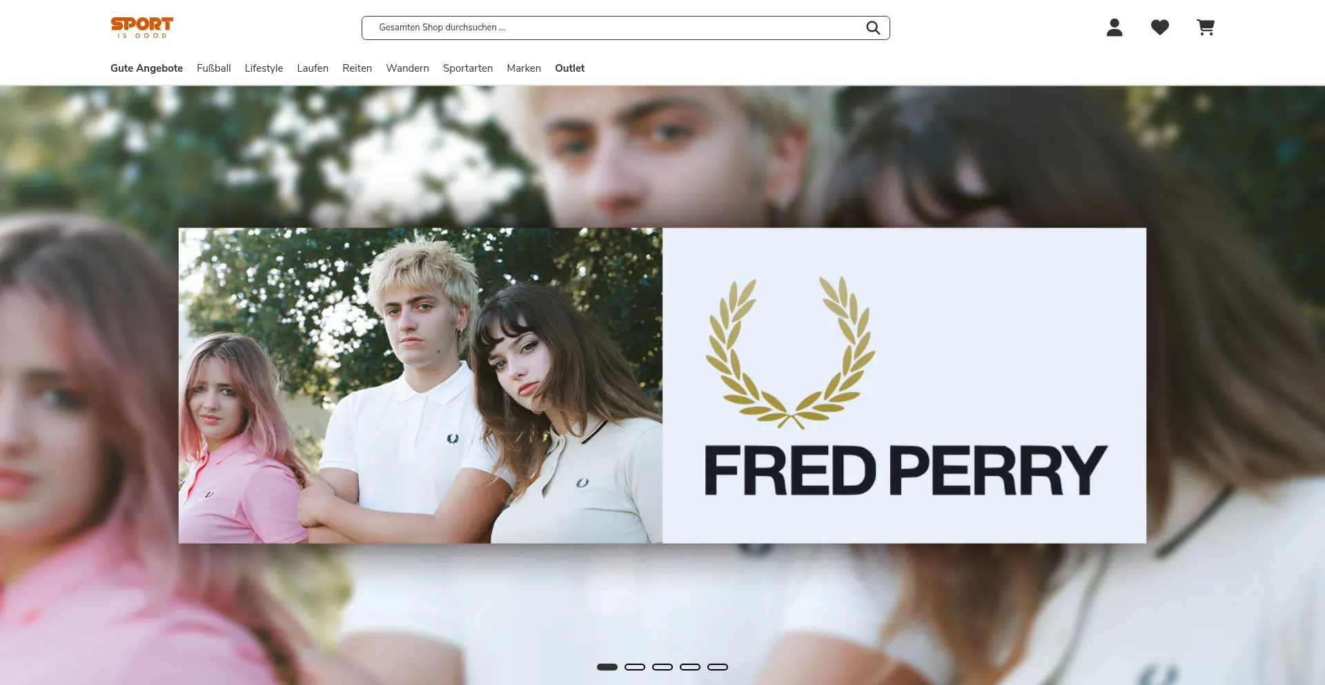 Website screenshot of Sportisgood-de.de