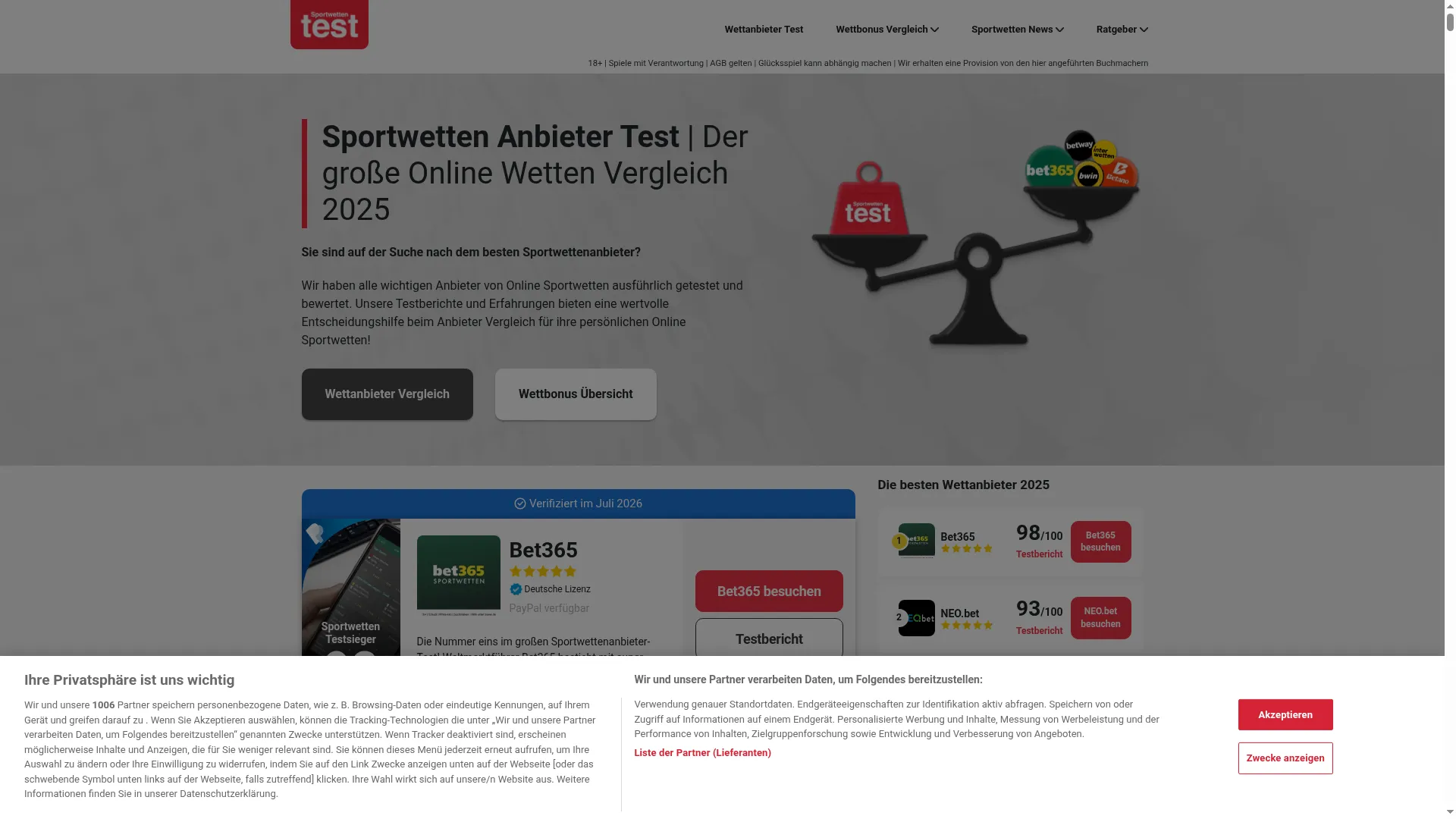 Sportwettentest.net