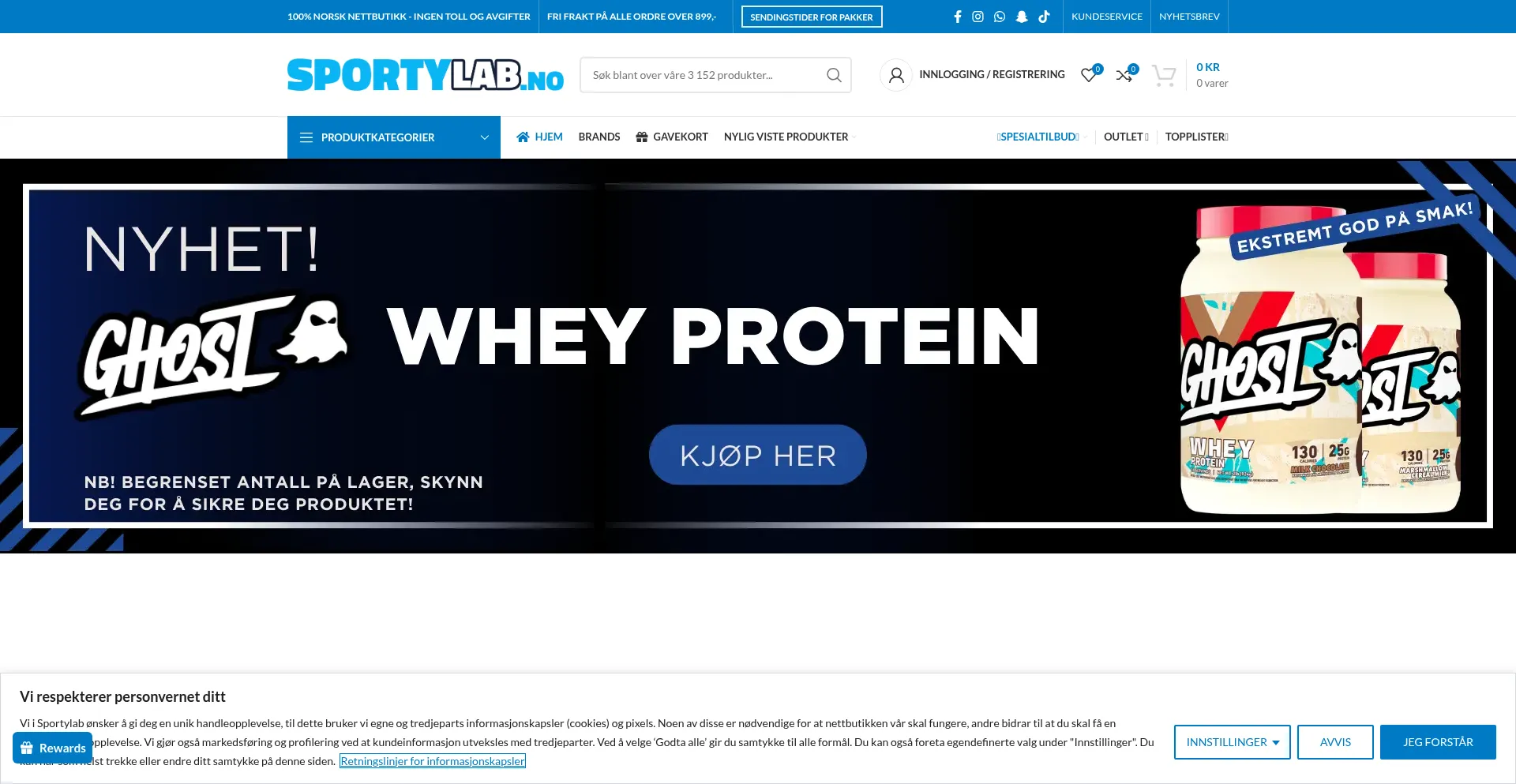 ¿És Seguro y Confiable Sportylab.no?