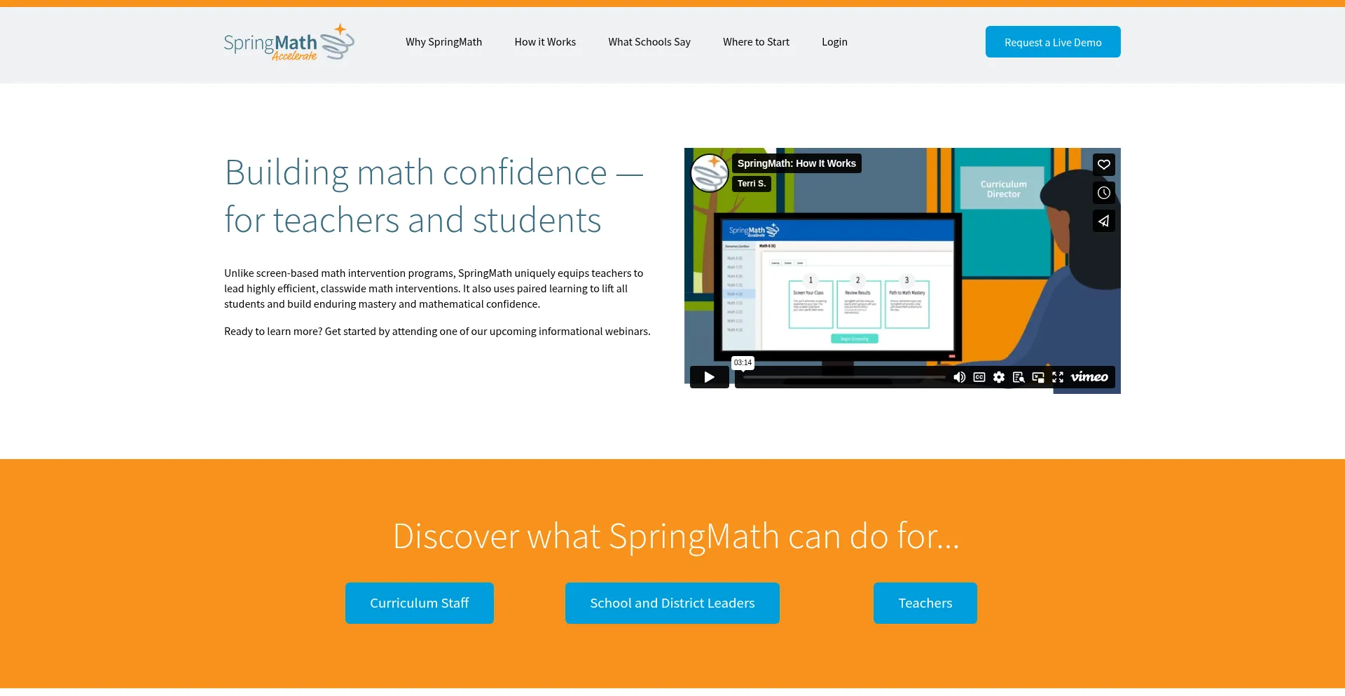 ¿És Seguro y Confiable Springmath.org?
