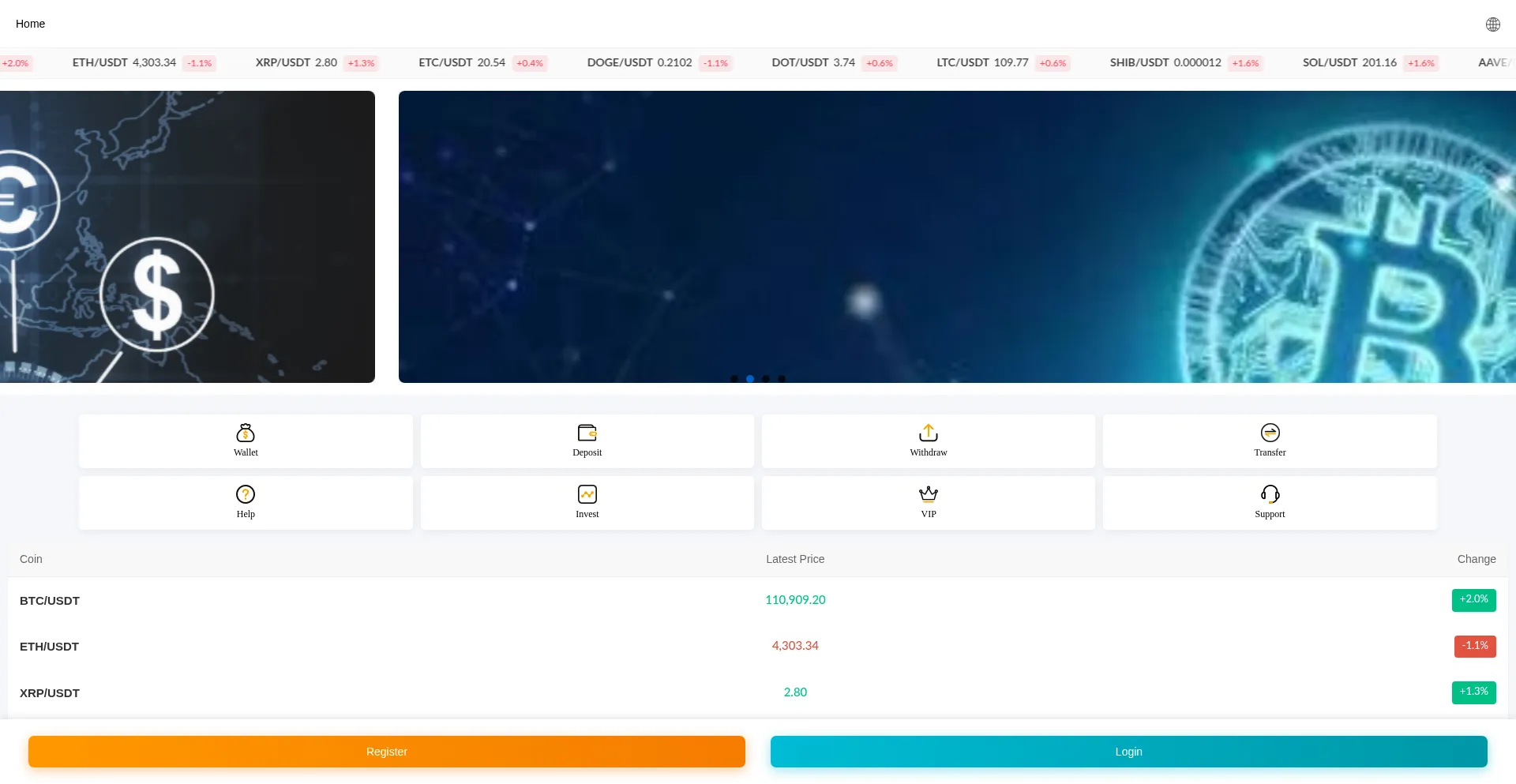 Website screenshot of Spxux.com