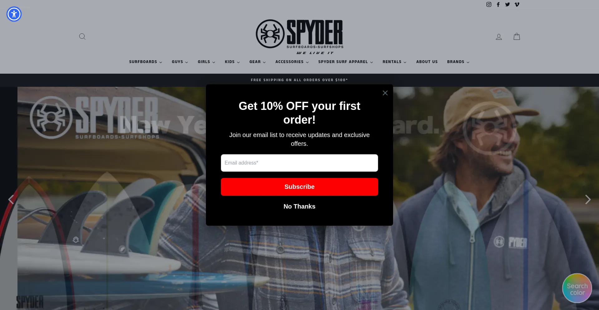 Spydersurf.com