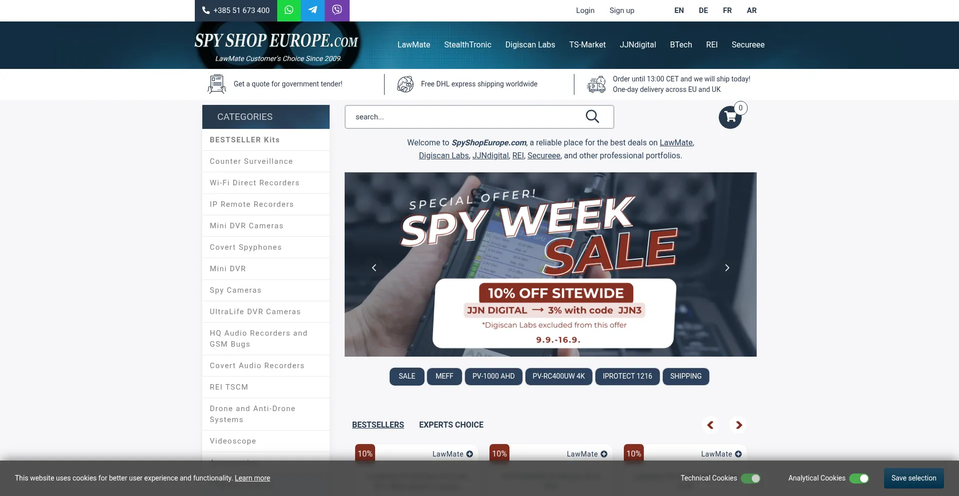 ¿És Seguro y Confiable Spyshopeurope.com?