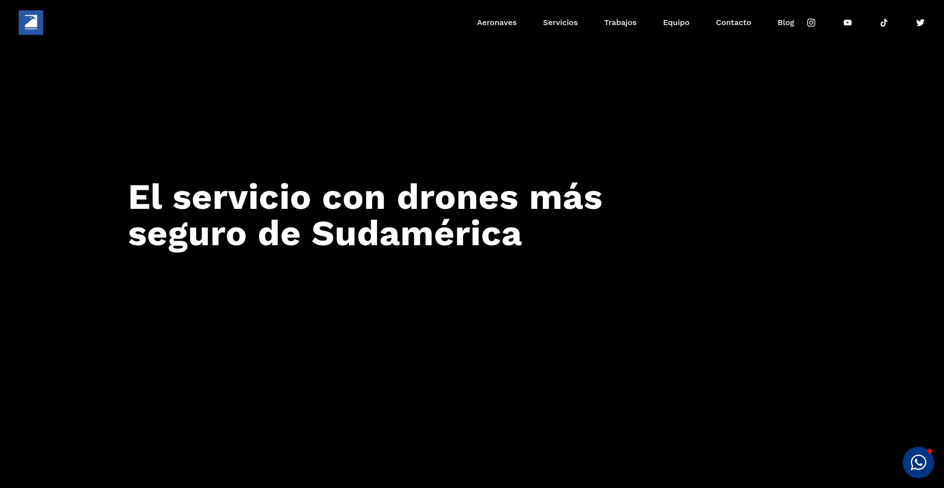 Website screenshot of Srhornero.com