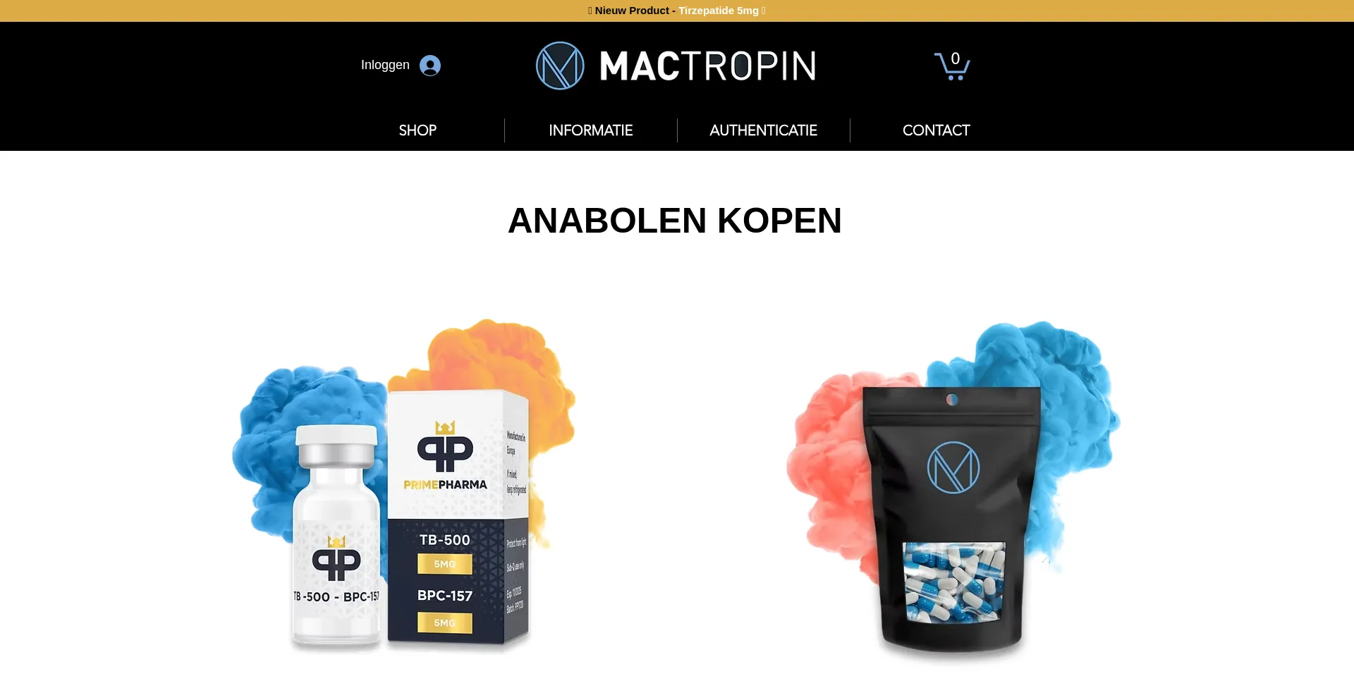 Website screenshot of Stacker-pro.com