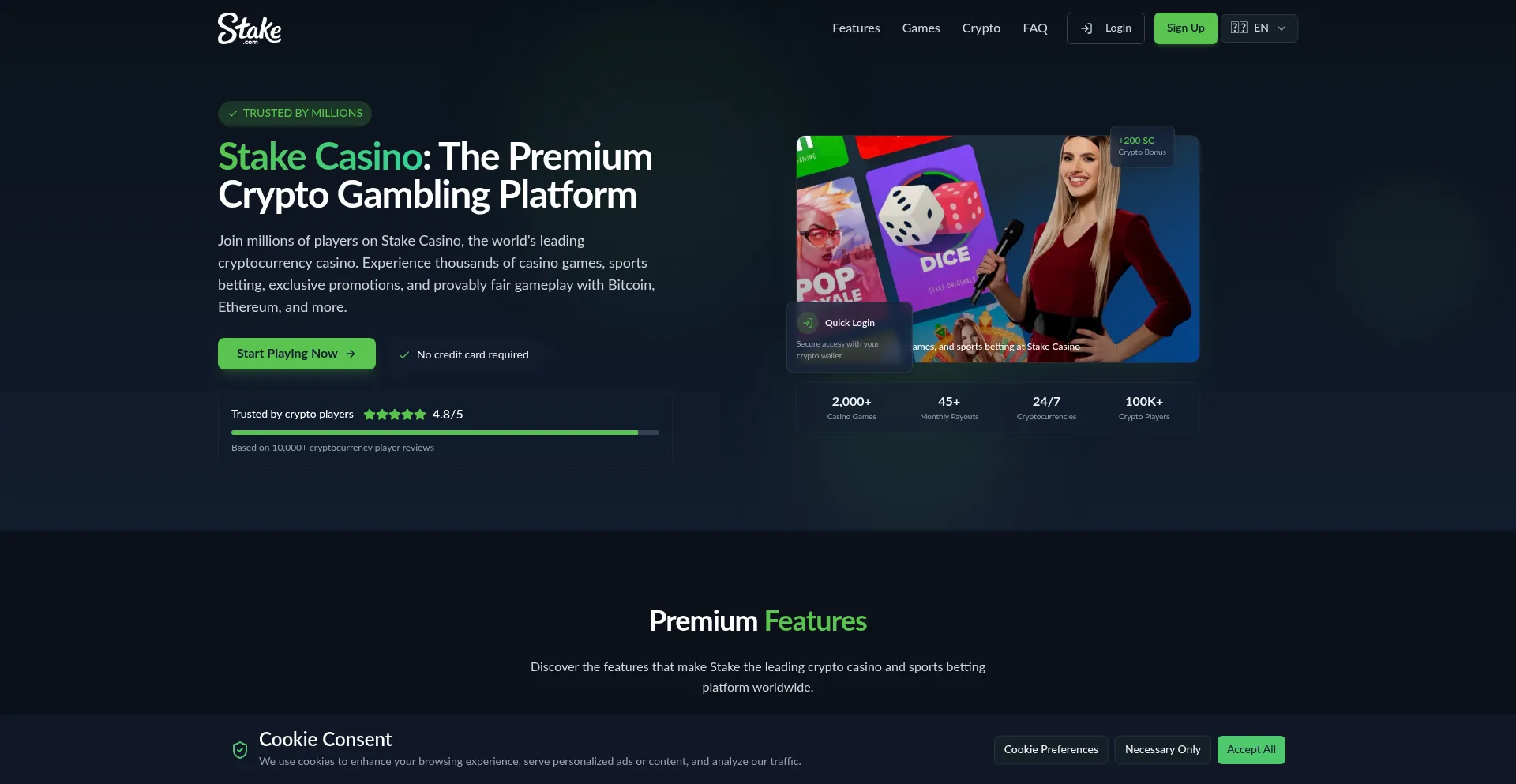 ¿És Seguro y Confiable Stakecasino.com?