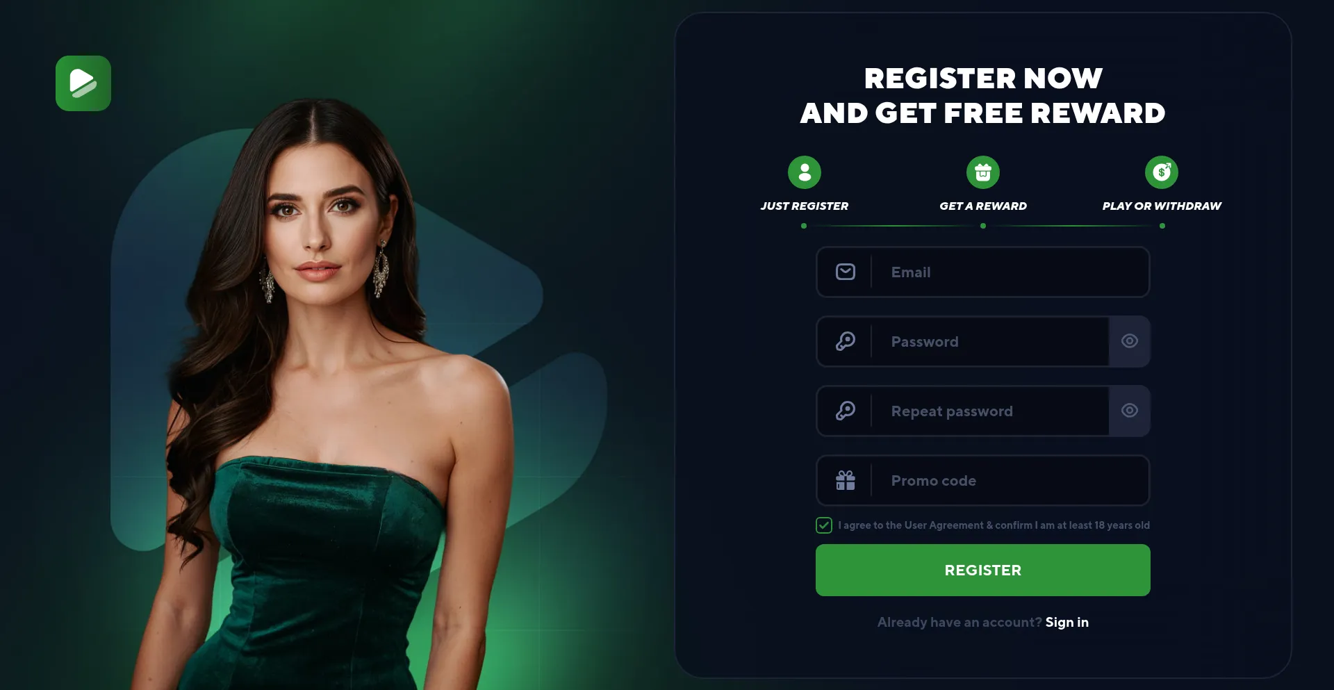 Website screenshot of Stakeoriginal.com